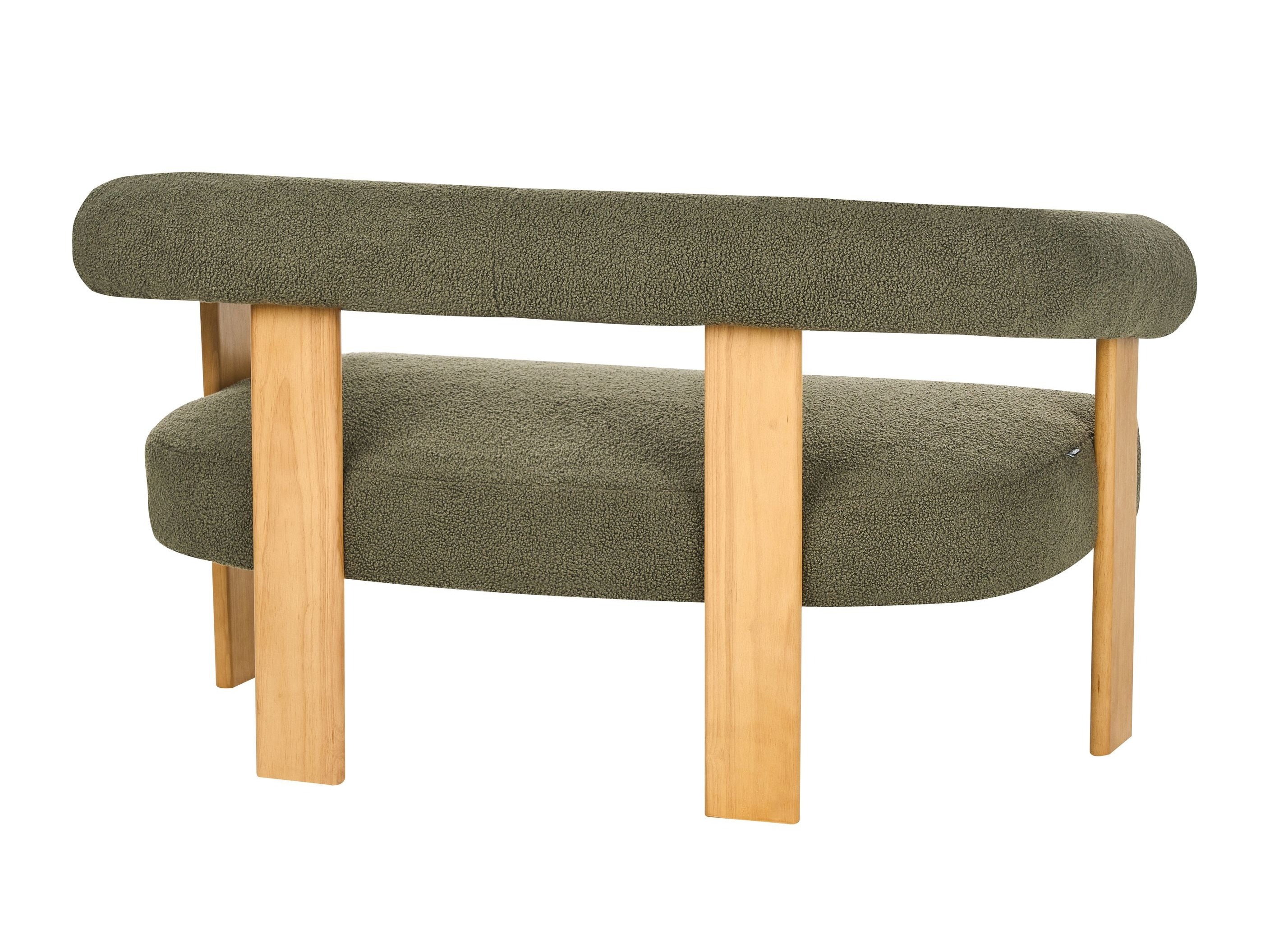 Тапицирана пейка Berwyn 2709 (Зелен + Ярък дърво)