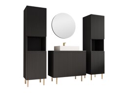 Комплект за баня Virdomi 114 (Черен)