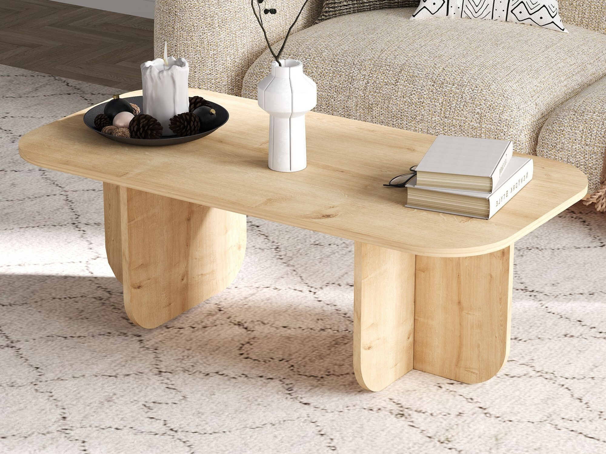 Масичка за кафе Kailua 2560 (Дъб)