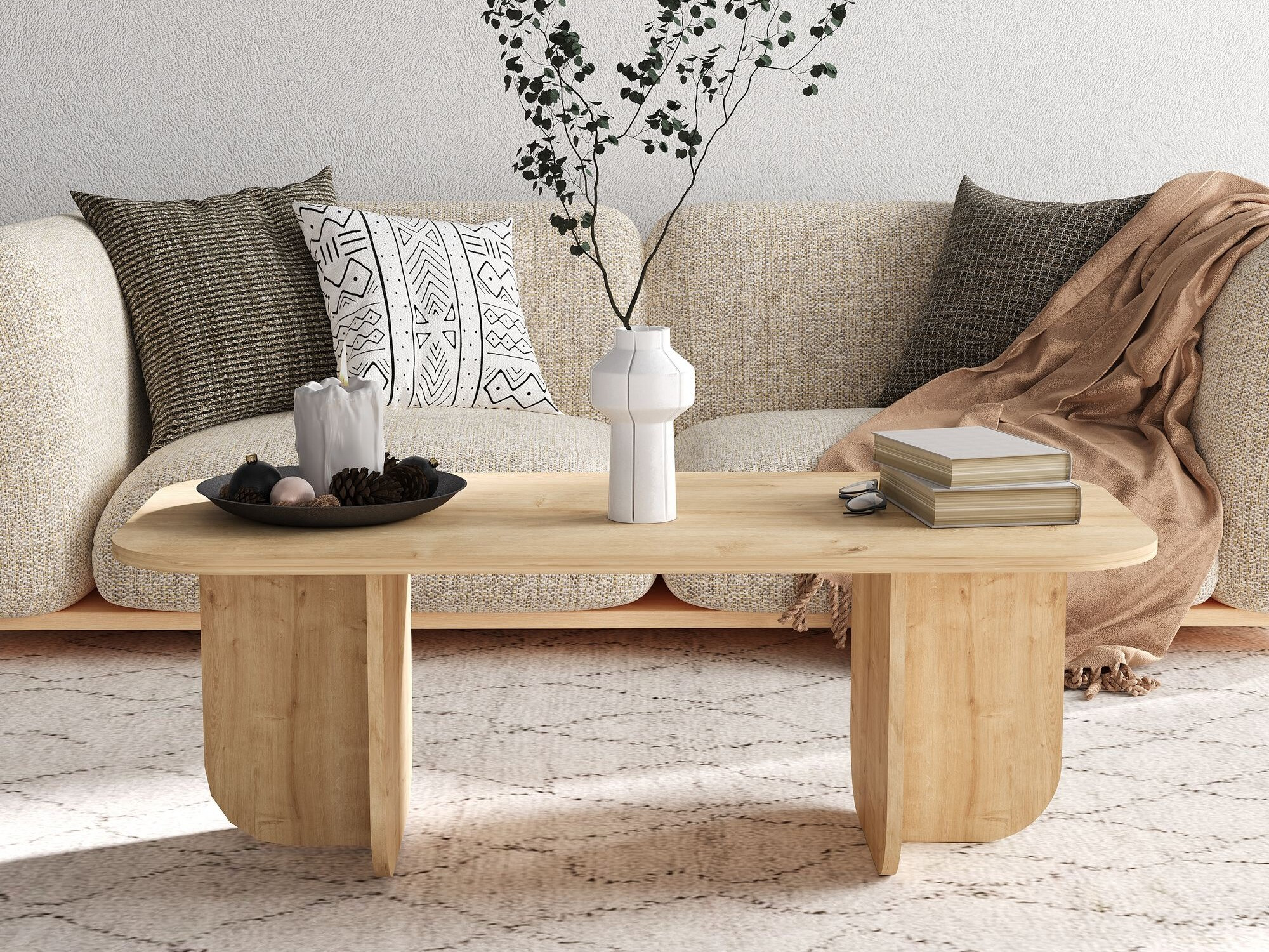 Масичка за кафе Kailua 2560 (Дъб)