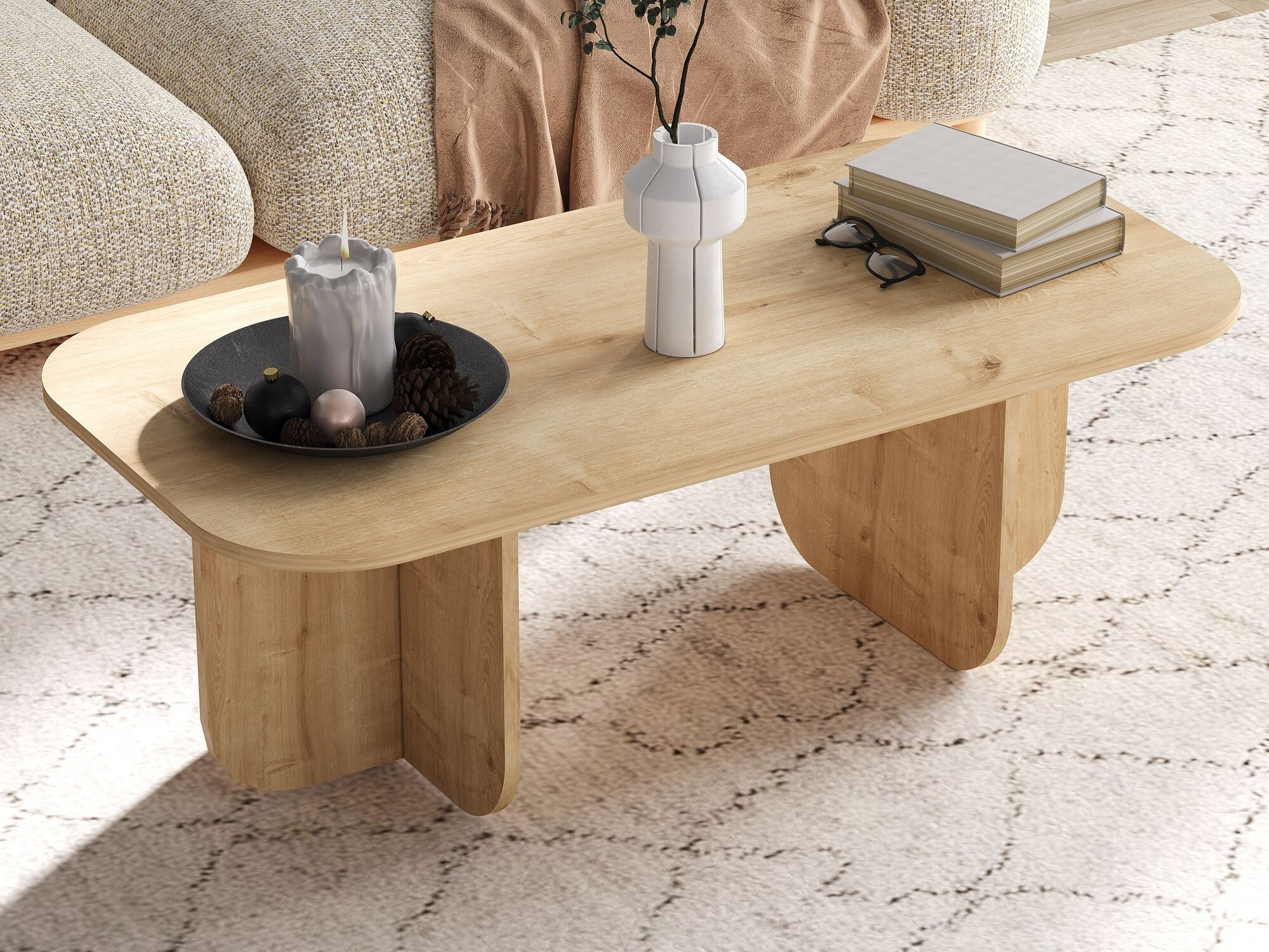 Масичка за кафе Kailua 2560 (Дъб)