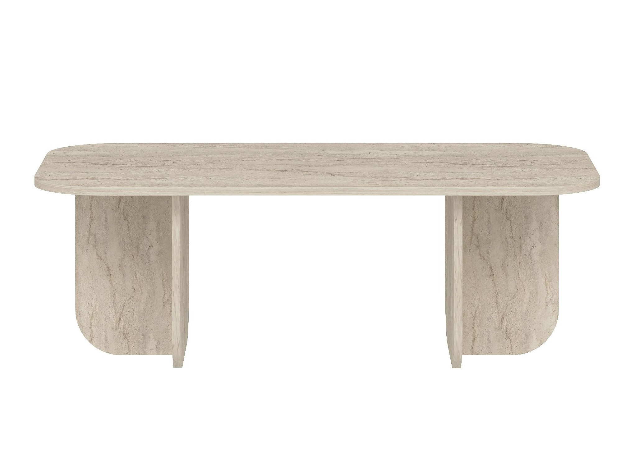 Масичка за кафе Kailua 2560 (Светъл Travertine)