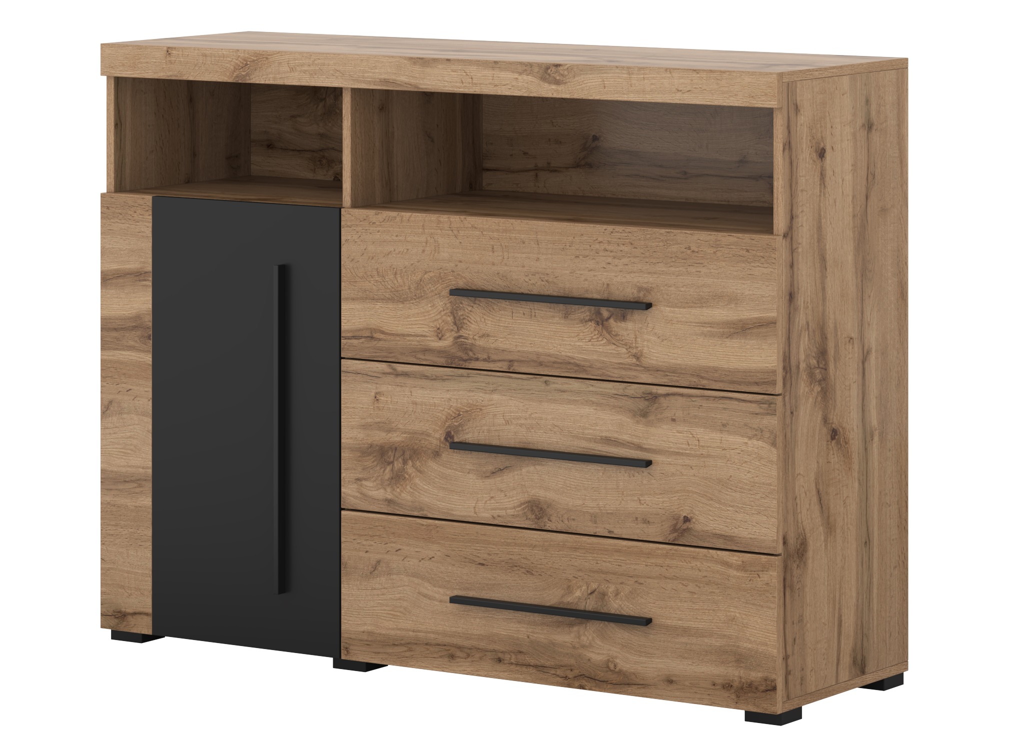 Скрин Sorciro 102 (Черен + Дъб уотан)