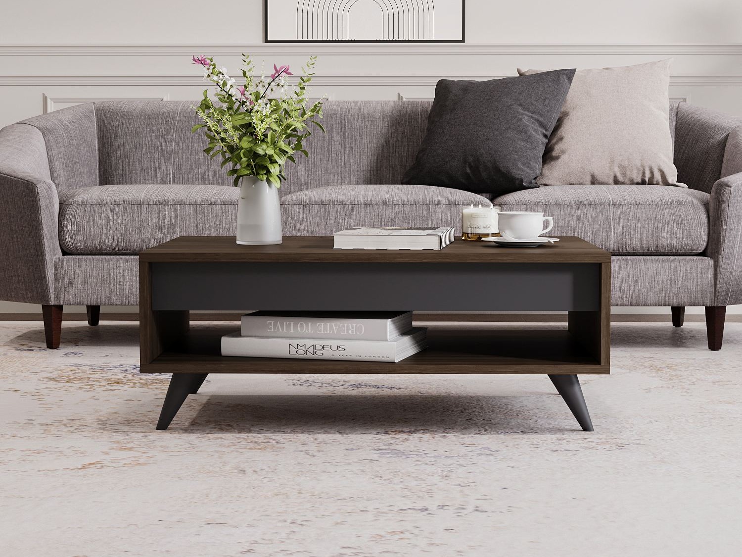 Масичка за кафе Kailua 2561 (Орех)