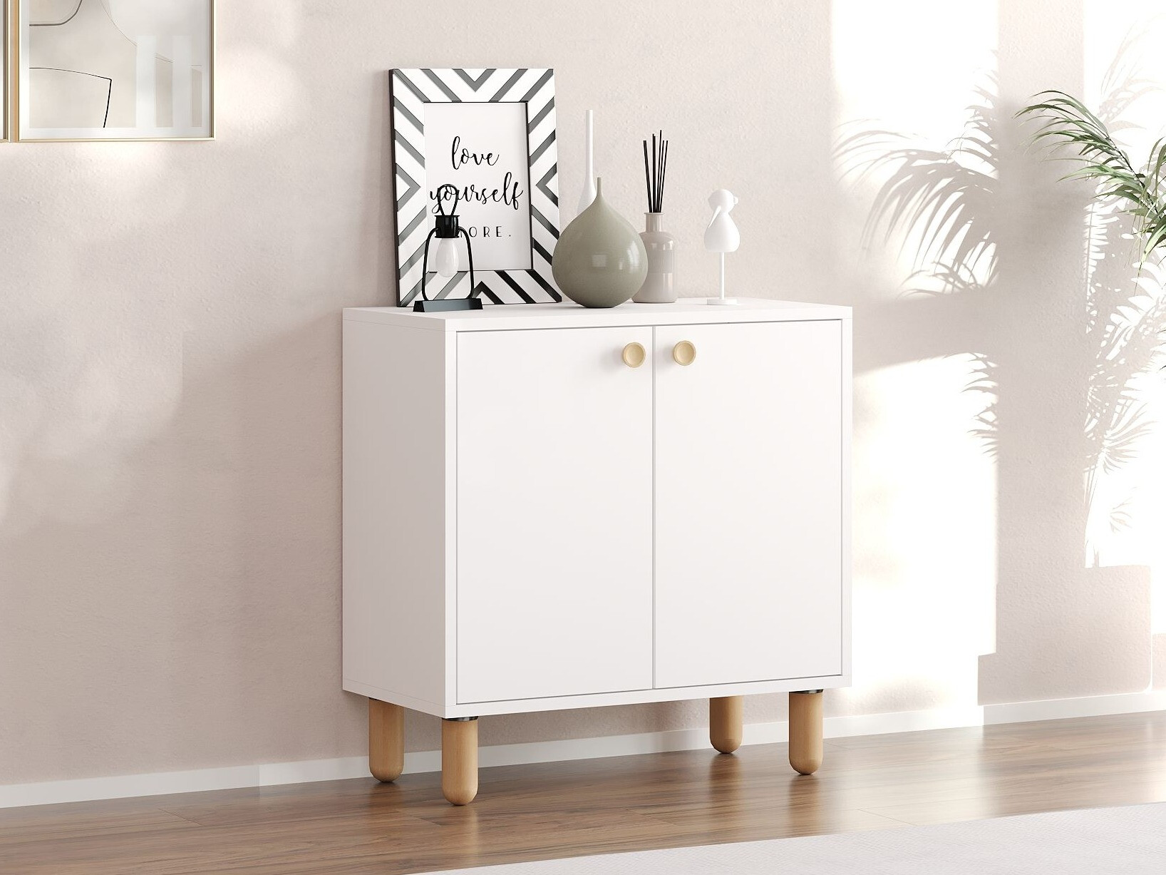 Шкаф Kailua 2564 (Бял)