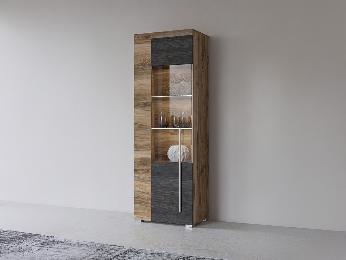 Етажерка Sorciro 104 (Opex + Тъмен дъб)