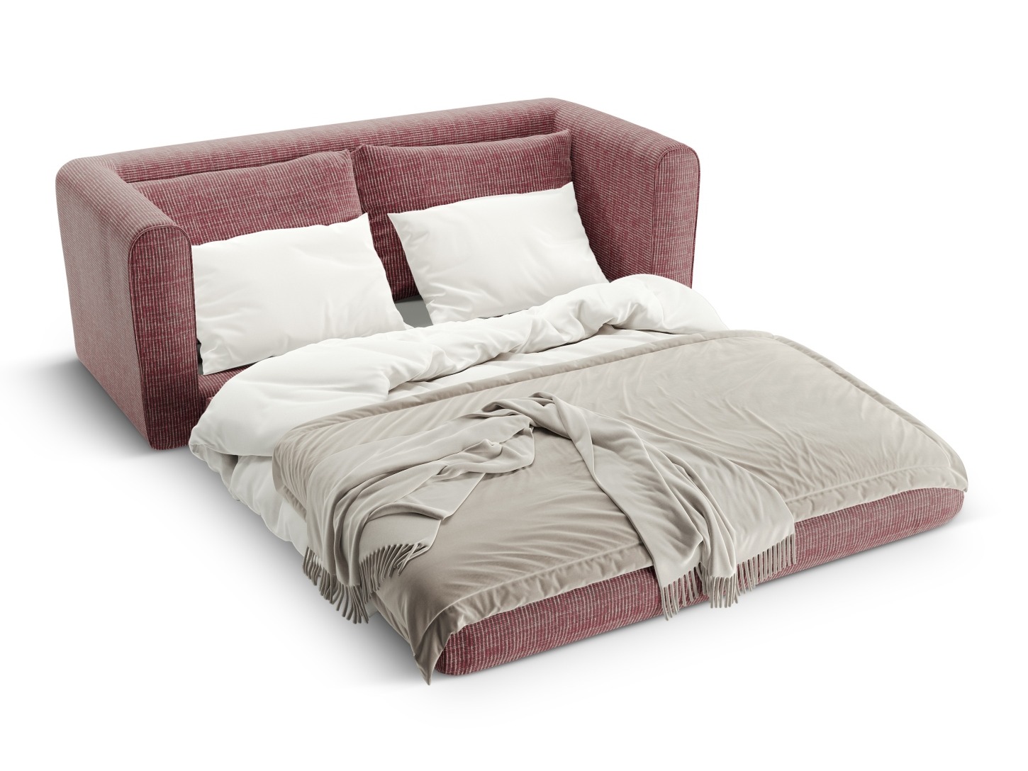 Разтегателен диван Beckley 101 (Baltimore Marsala)