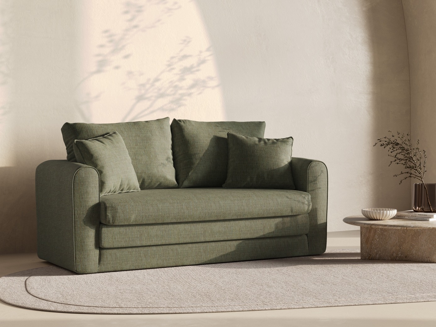 Разтегателен диван Beckley 101 (Baltimore Pistachio)