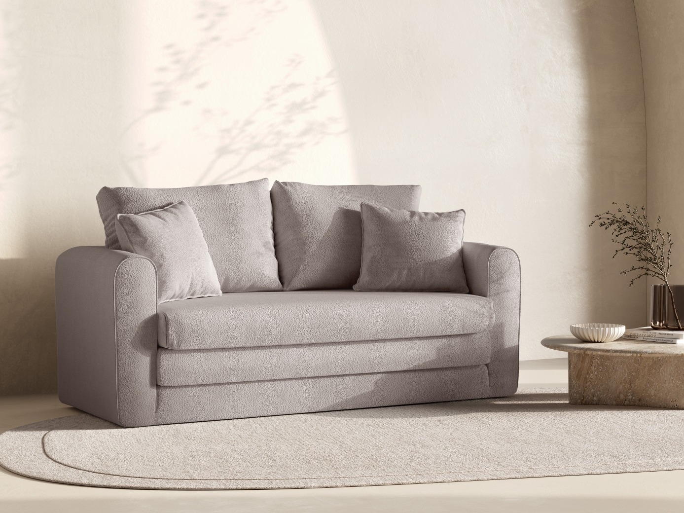 Разтегателен диван Beckley 101 (Coral 50)