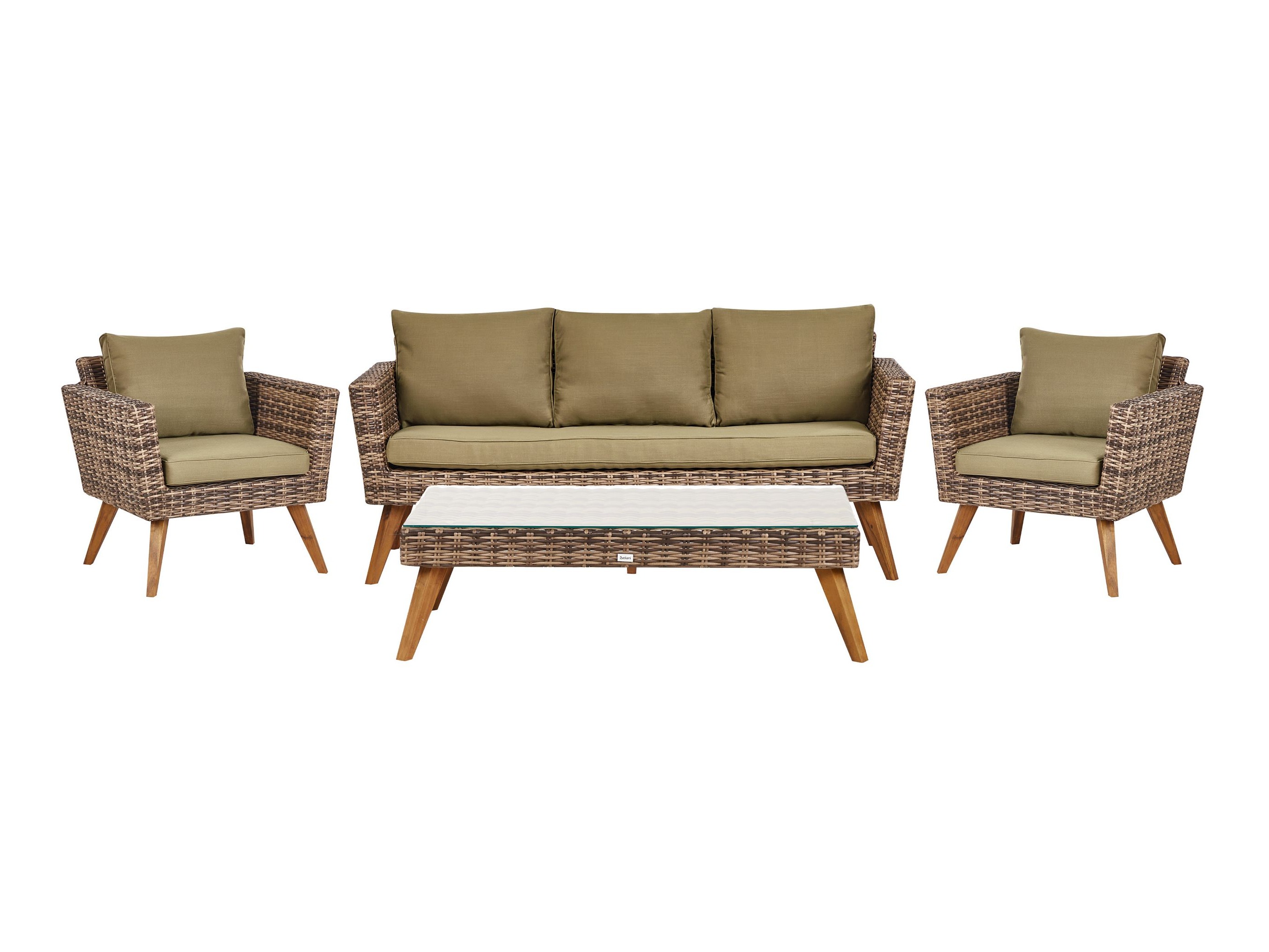 Градински комплект Berwyn 2712 (Кафяв + Светъл маслина tree)