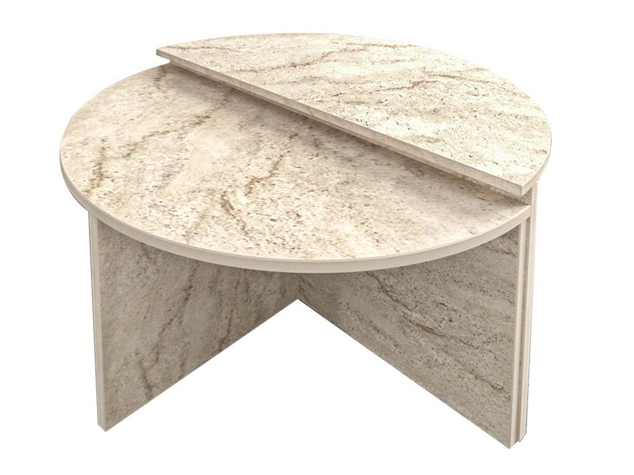 Комплект масички за кафе Kailua 2581 (Светъл Travertine)