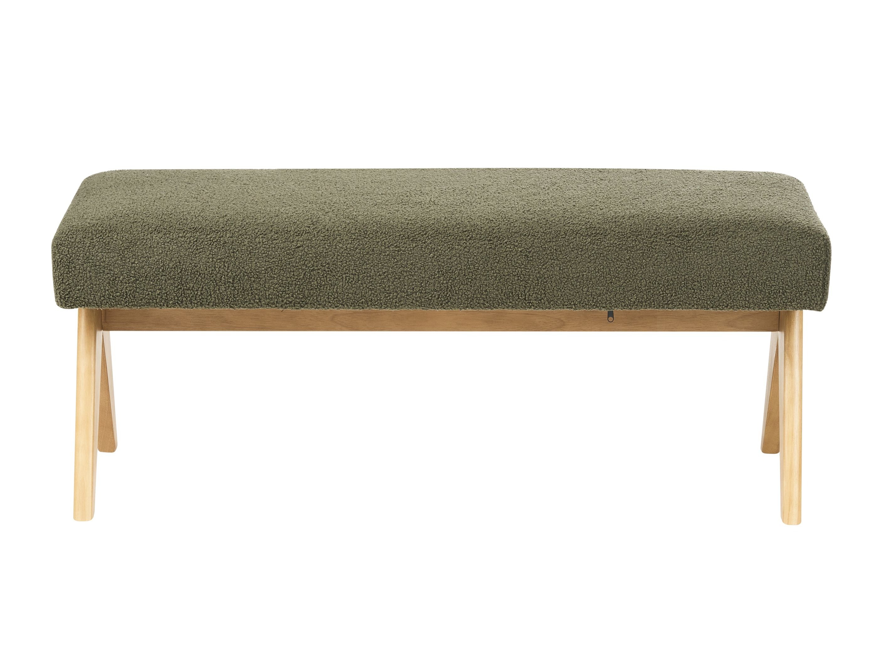 Комплект мека мебел Berwyn 2715 (Зелен + Ярък дърво)