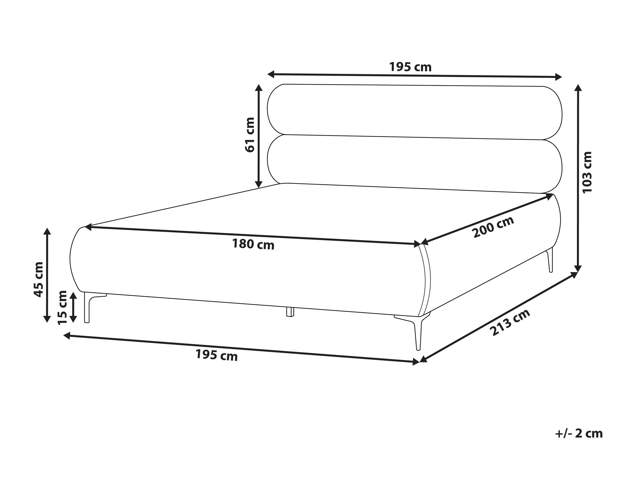 Легло Berwyn 2717 (Светло бежово)