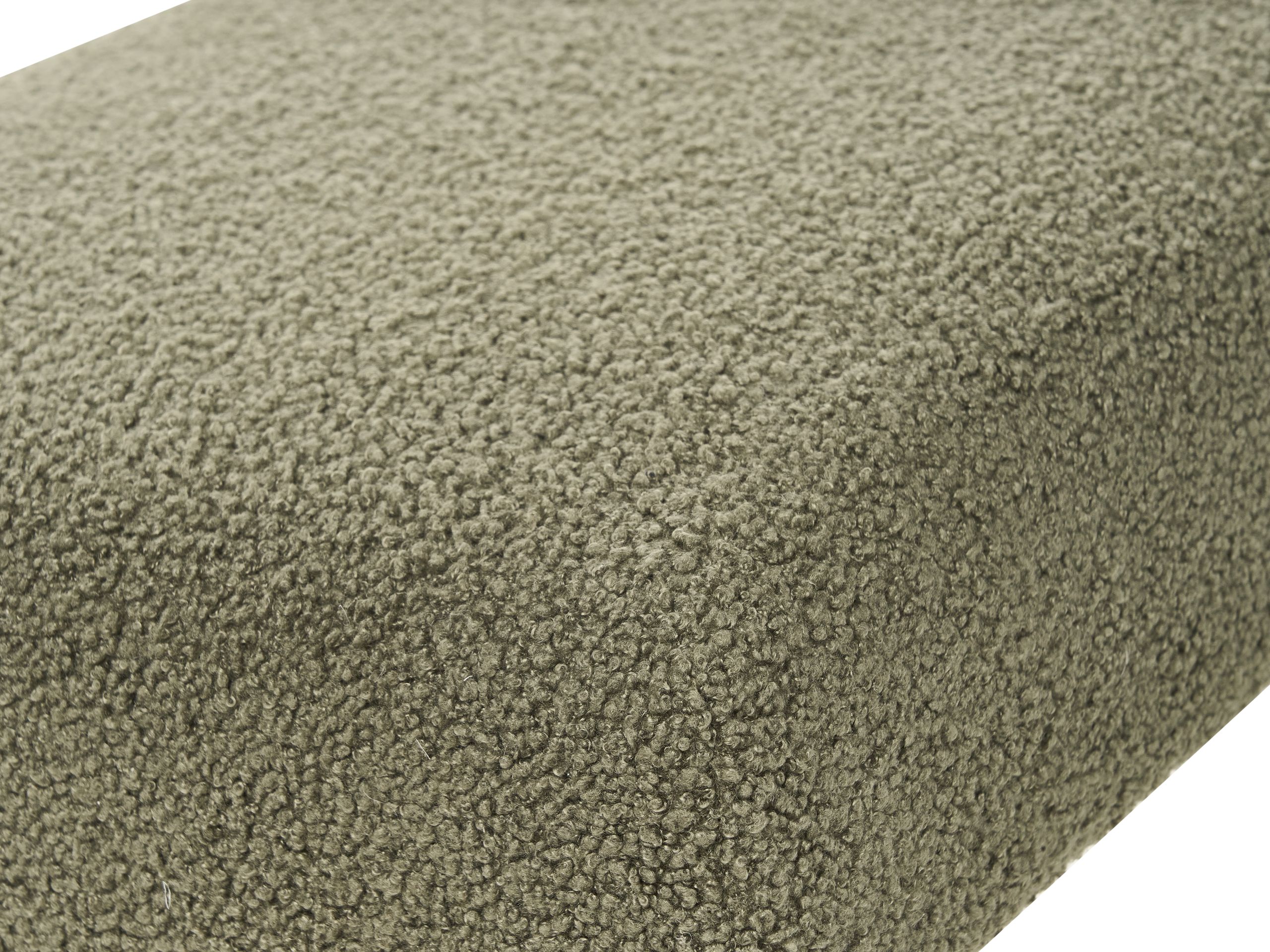 Тапицирана пейка Berwyn 2714 (Зелен + Тъмно дърво)