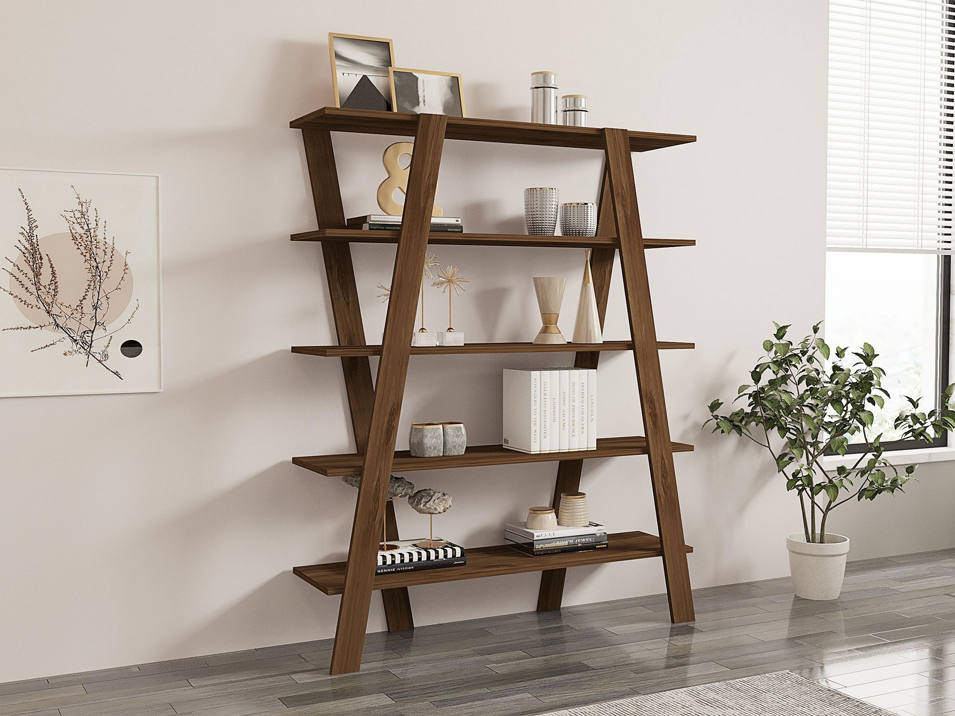 Етажерка Kailua 2597 (Орех)