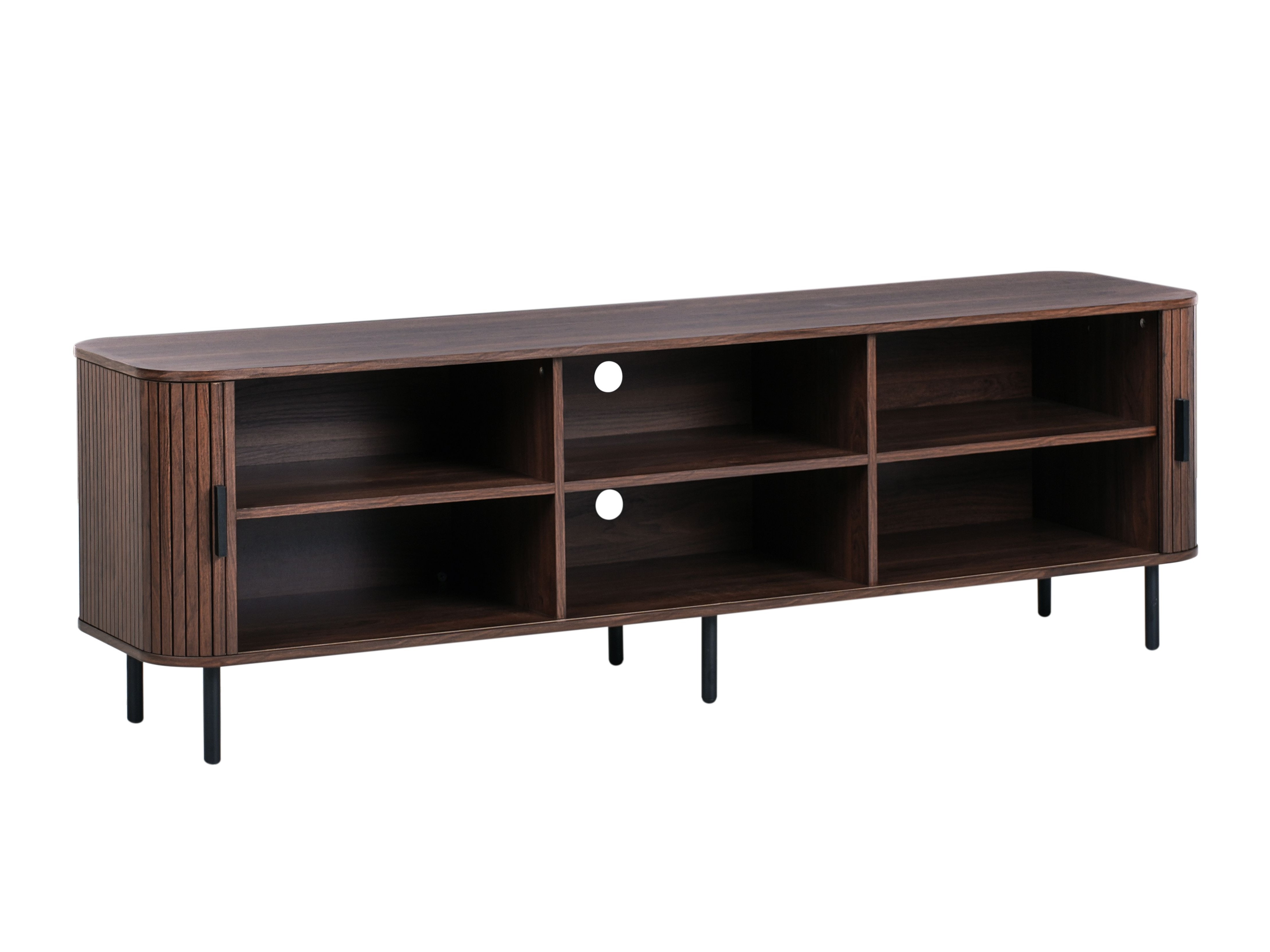 ТВ шкаф Fencalu 113 (Тъмнокафяв)