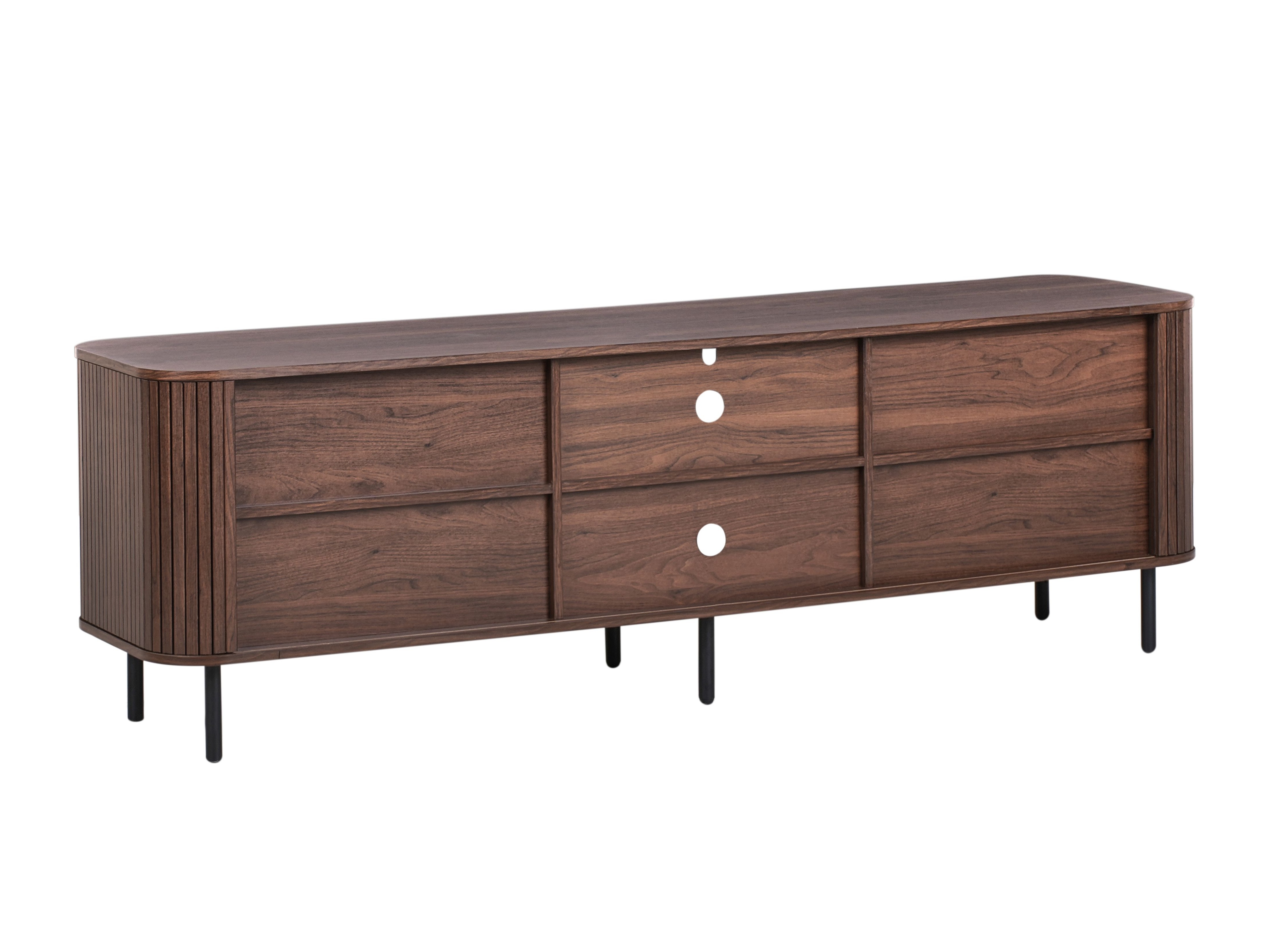 ТВ шкаф Fencalu 113 (Тъмнокафяв)