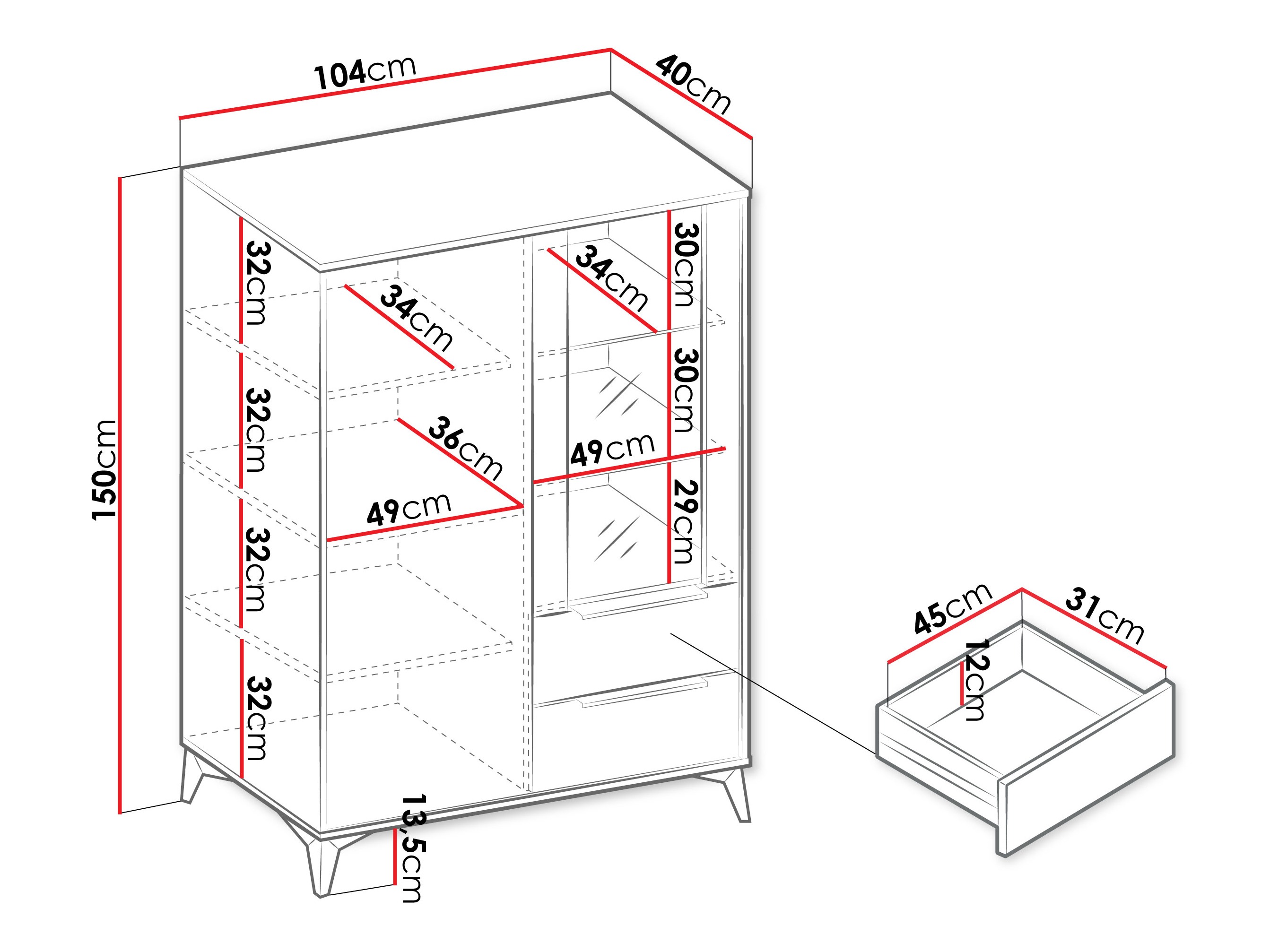 Етажерка Comfivo Citrus II