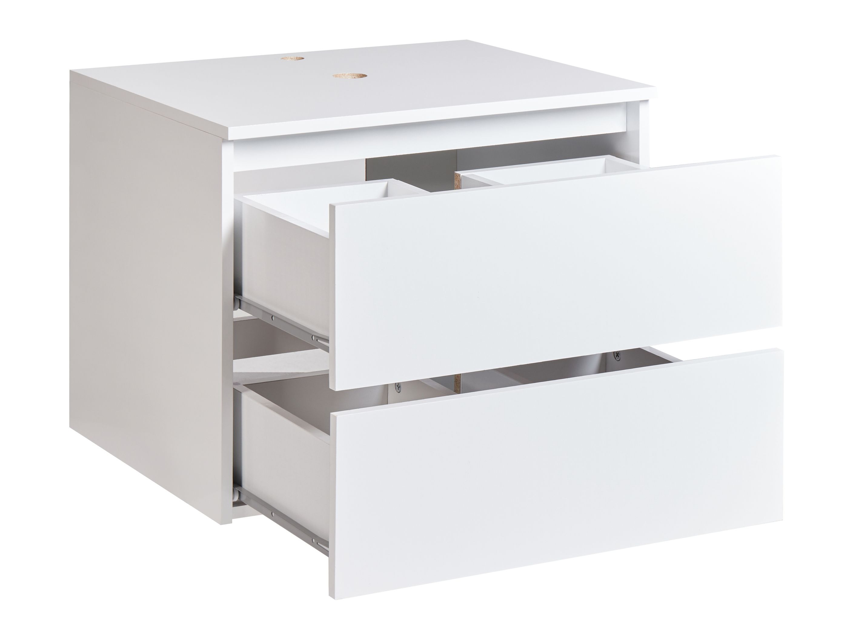 Окачен шкаф за мивка Berwyn 2719 (Бял)