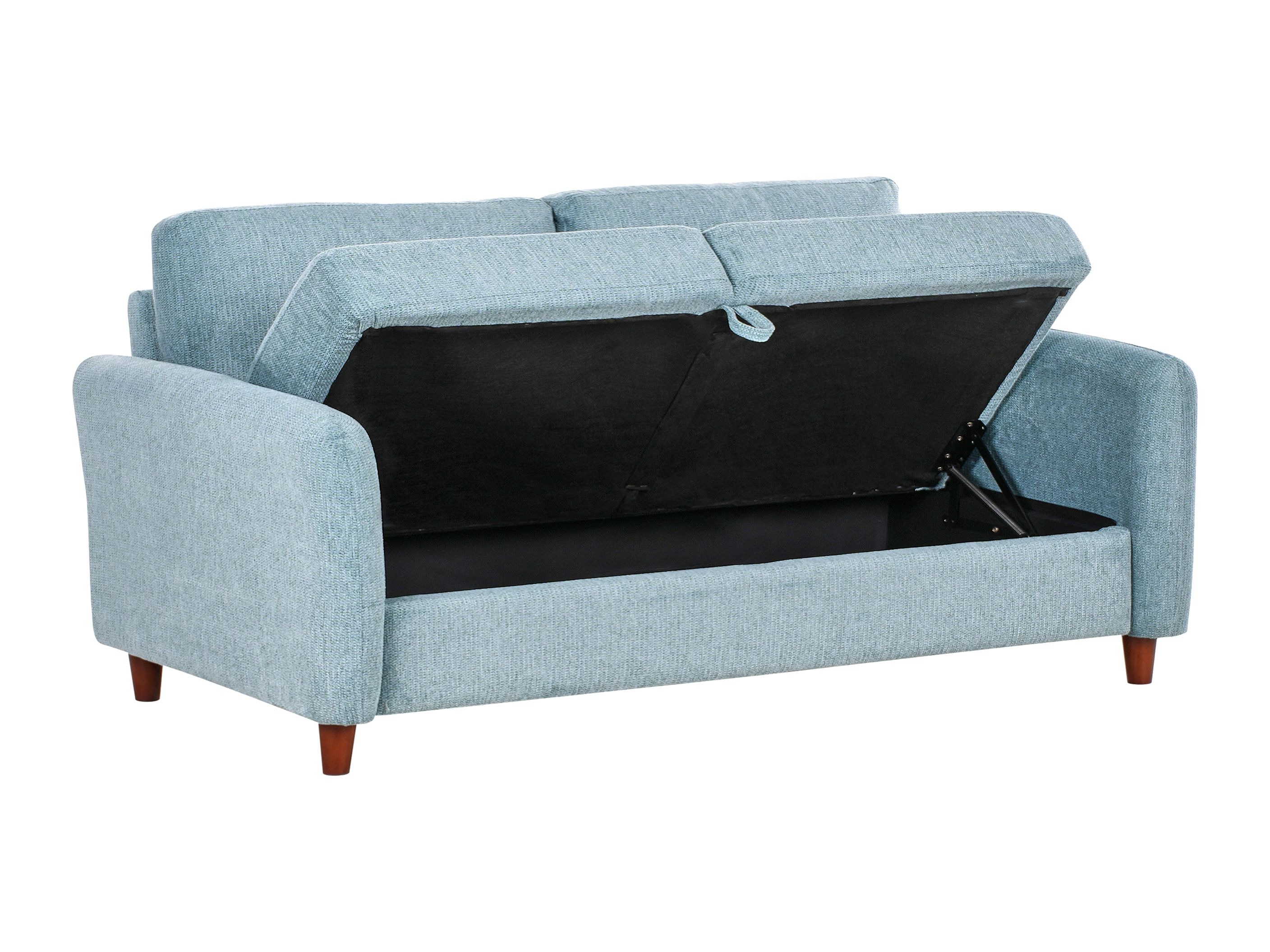 Комплект мека мебел Berwyn 2823 (Син)