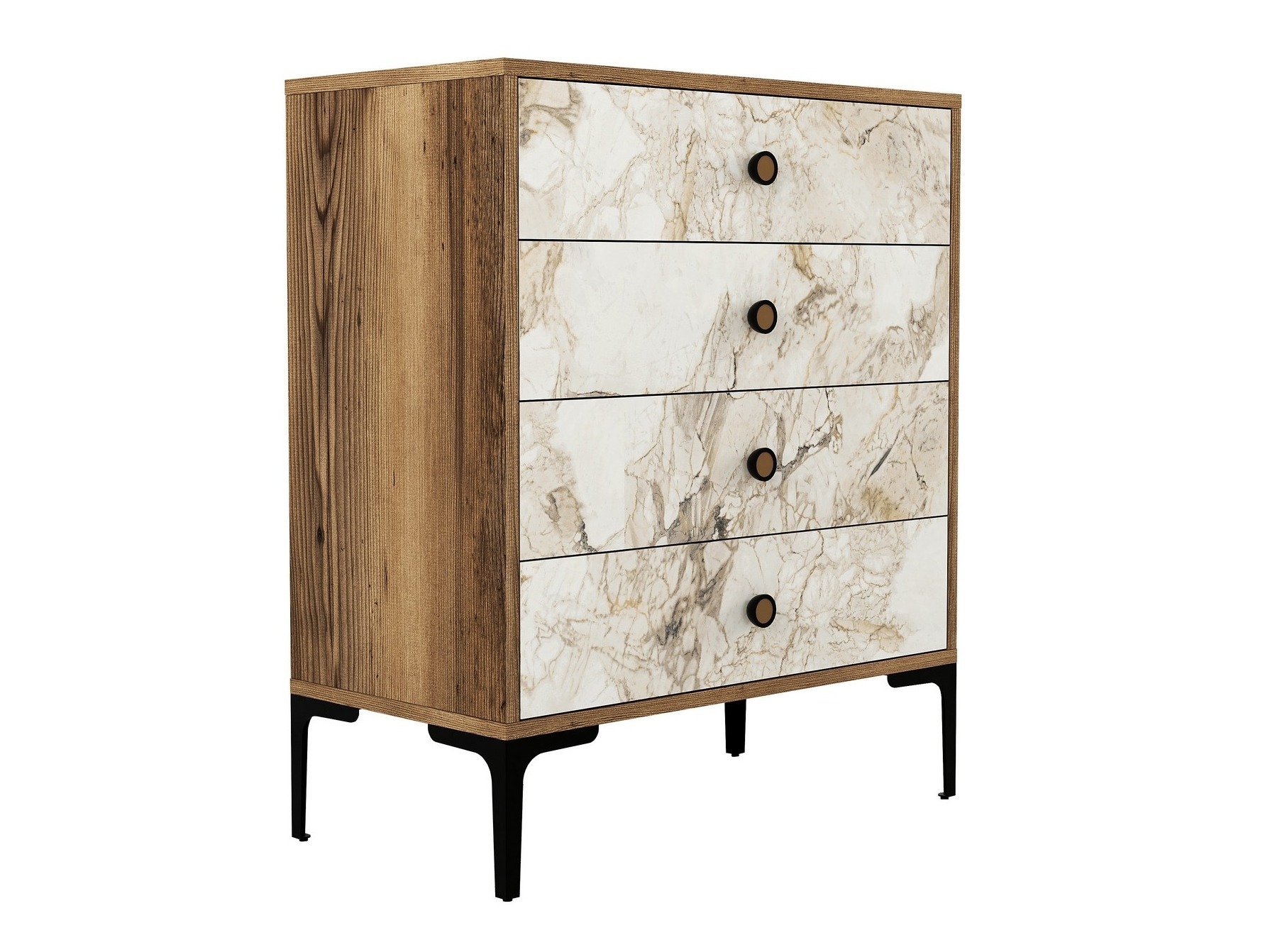 Скрин Kailua 771 (Орех + Бял мрамор)