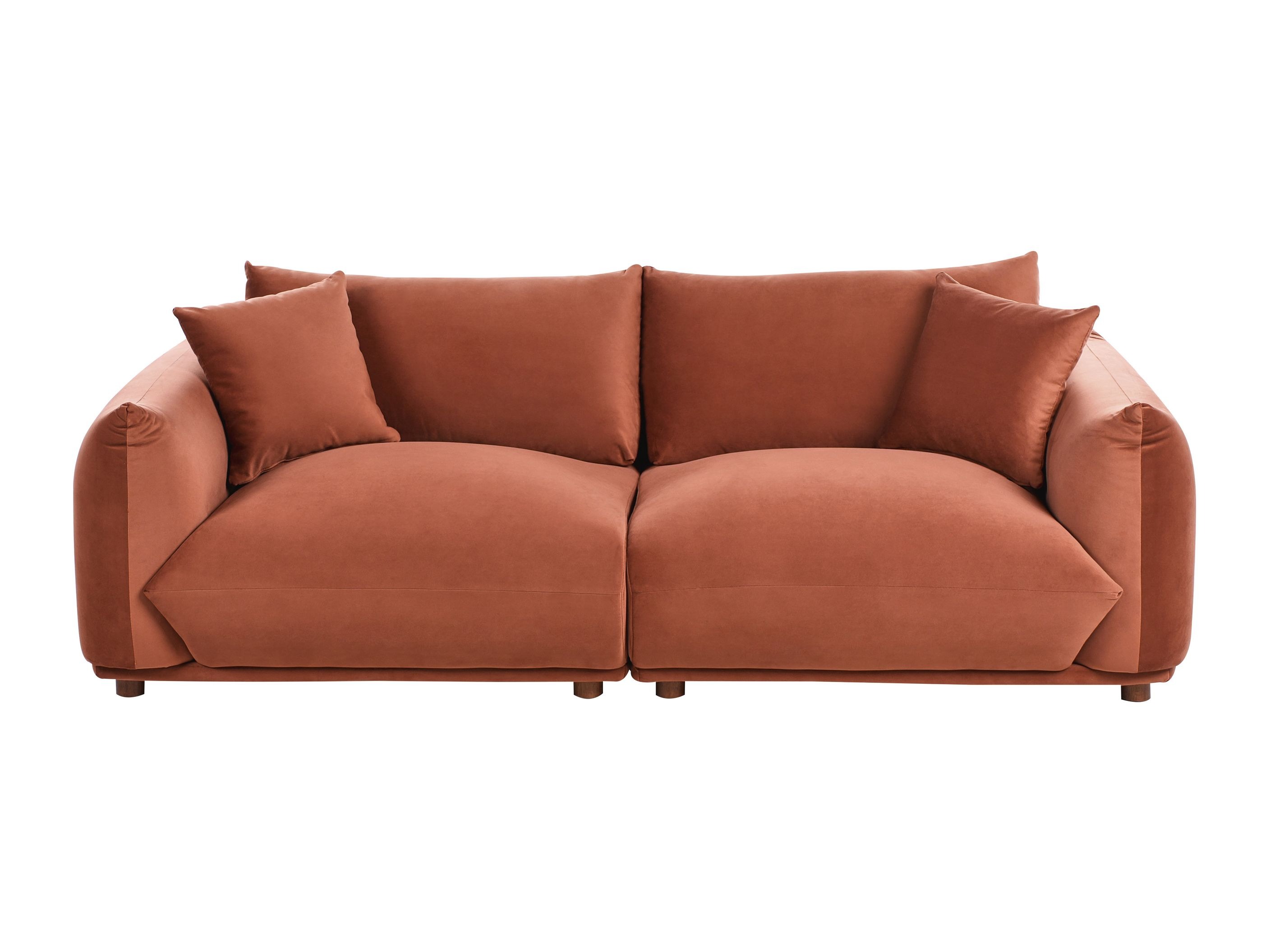 Комплект мека мебел Berwyn 2724 (Оранжев)