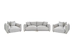 Комплект мека мебел Berwyn 2724 (Светло сив)