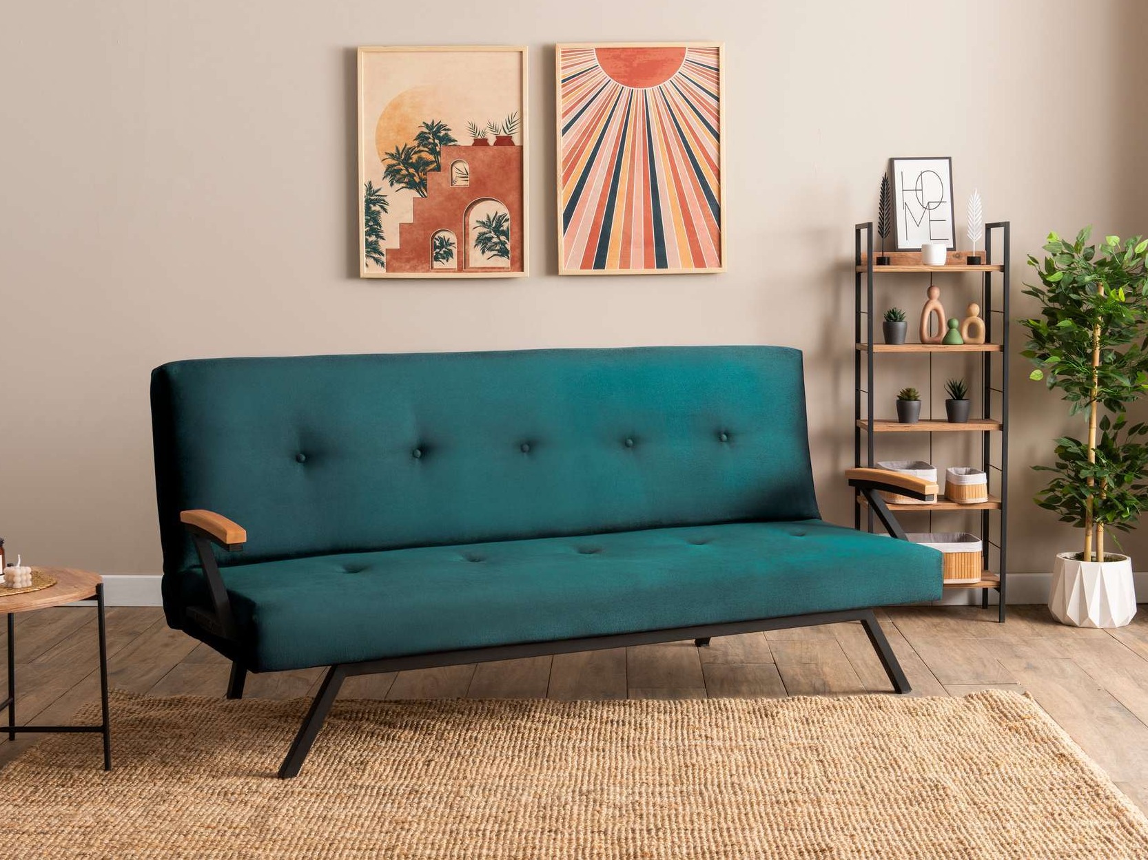 Разтегателен диван Altadena 604 (Тюркоаз)