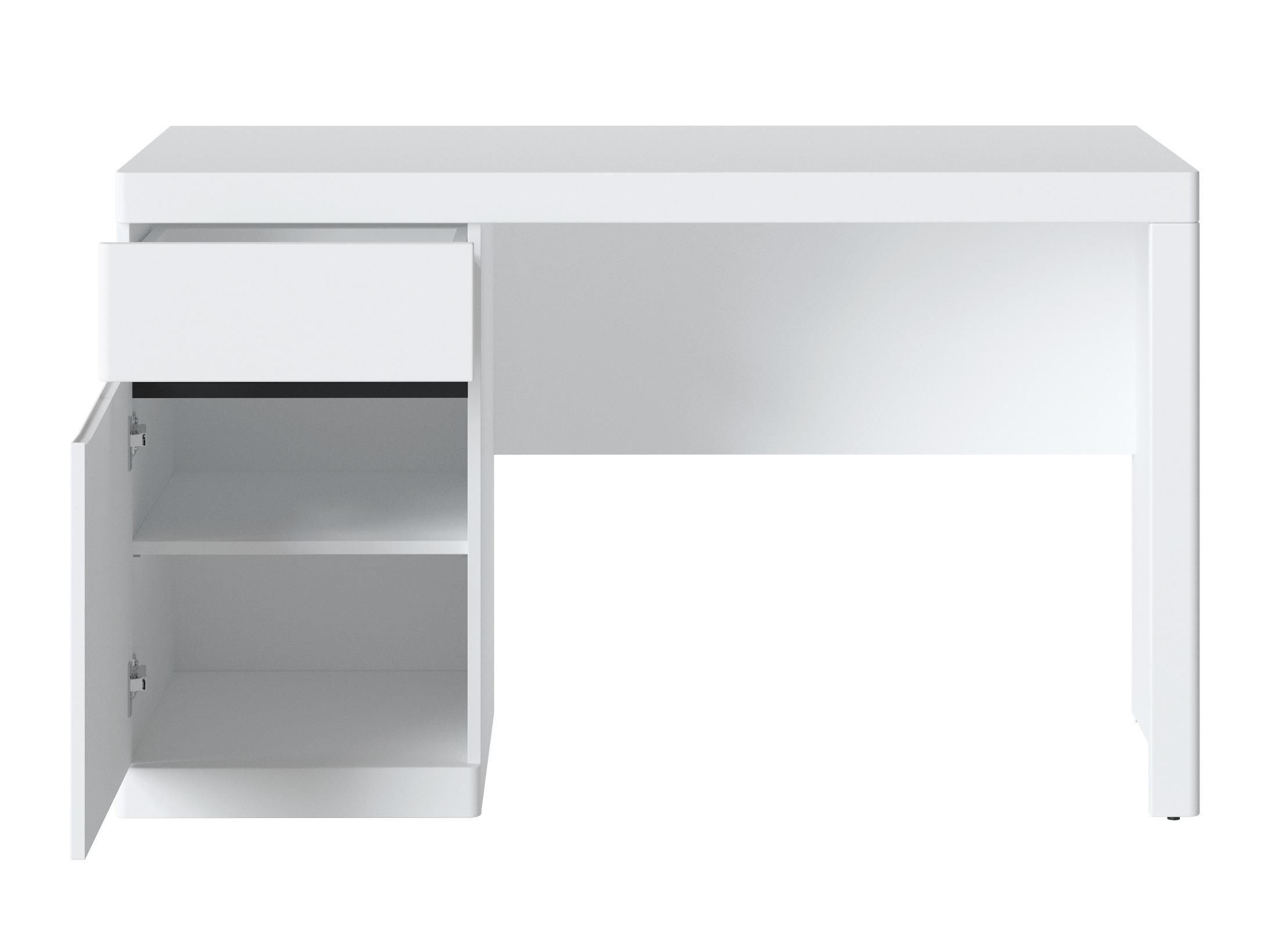 Комплект за домашен офис Venlori 130 (Бял + Графит)