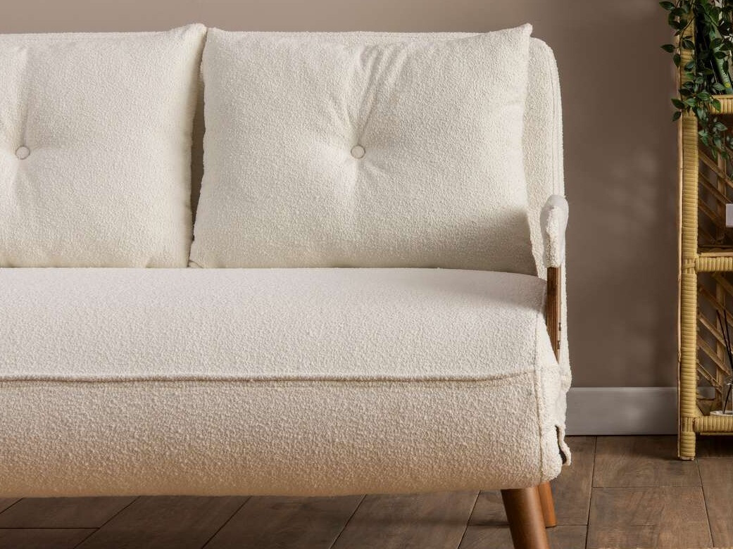 Разтегателен диван Altadena 606 (Бял)