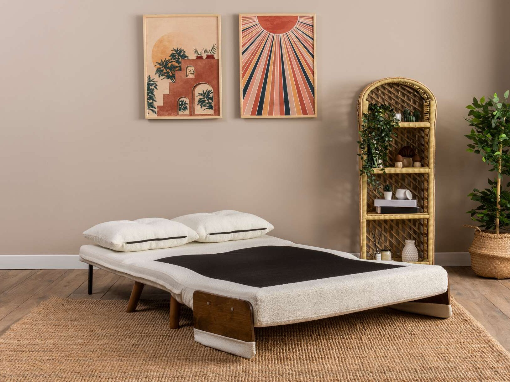 Разтегателен диван Altadena 606 (Бял)