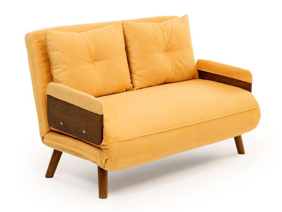 Разтегателен диван Altadena 606 (Светло жълто)