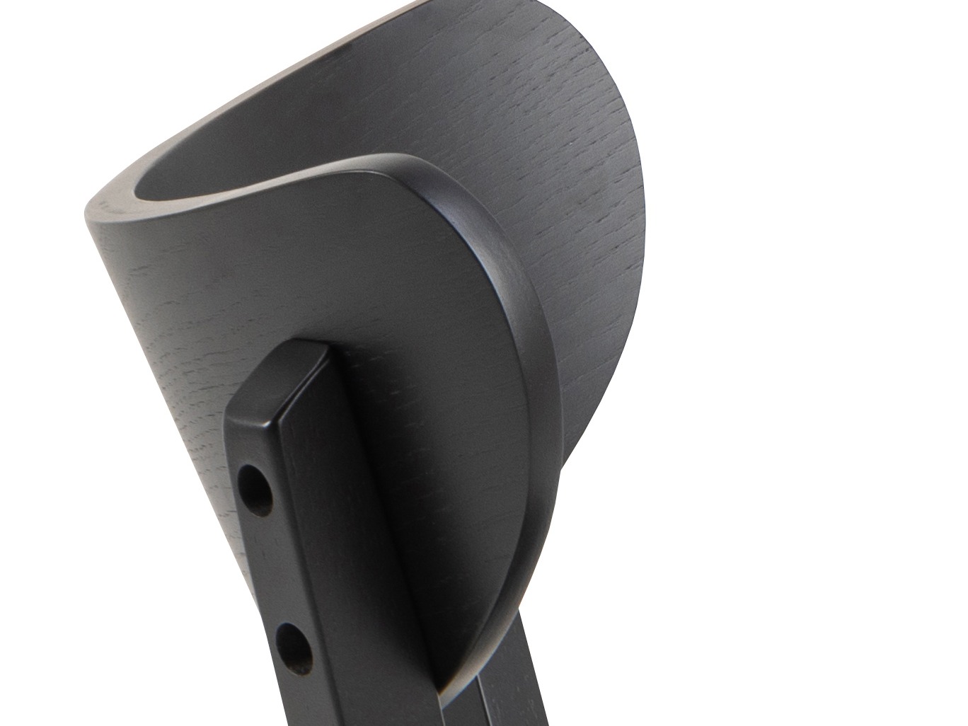 Стол Norsica 319 (Черен дъб + Черен)