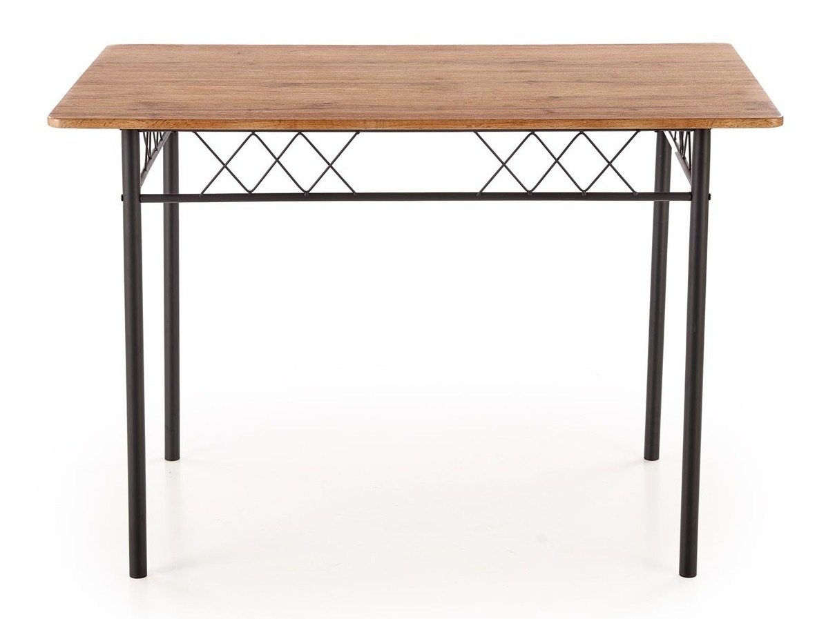 Маса и столове за трапезария Houston 1251 (Дъб + Черен)