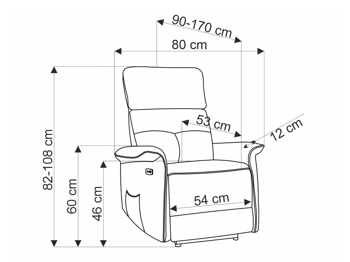 Реклайнер Houston 1979 (Бежов)