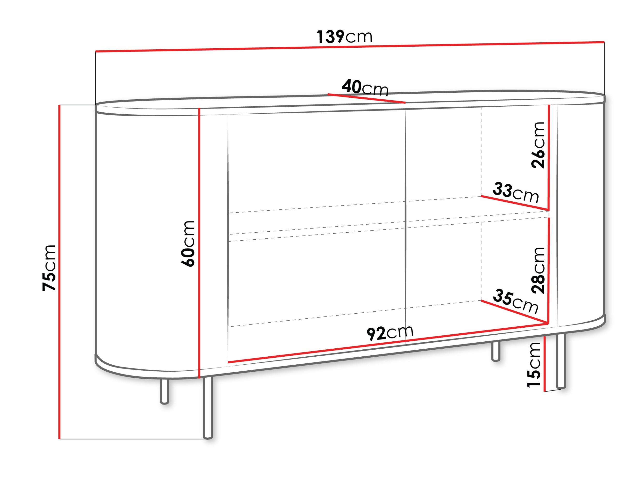Шкаф Comfivo Livtena (Черен мрамор + Черен)
