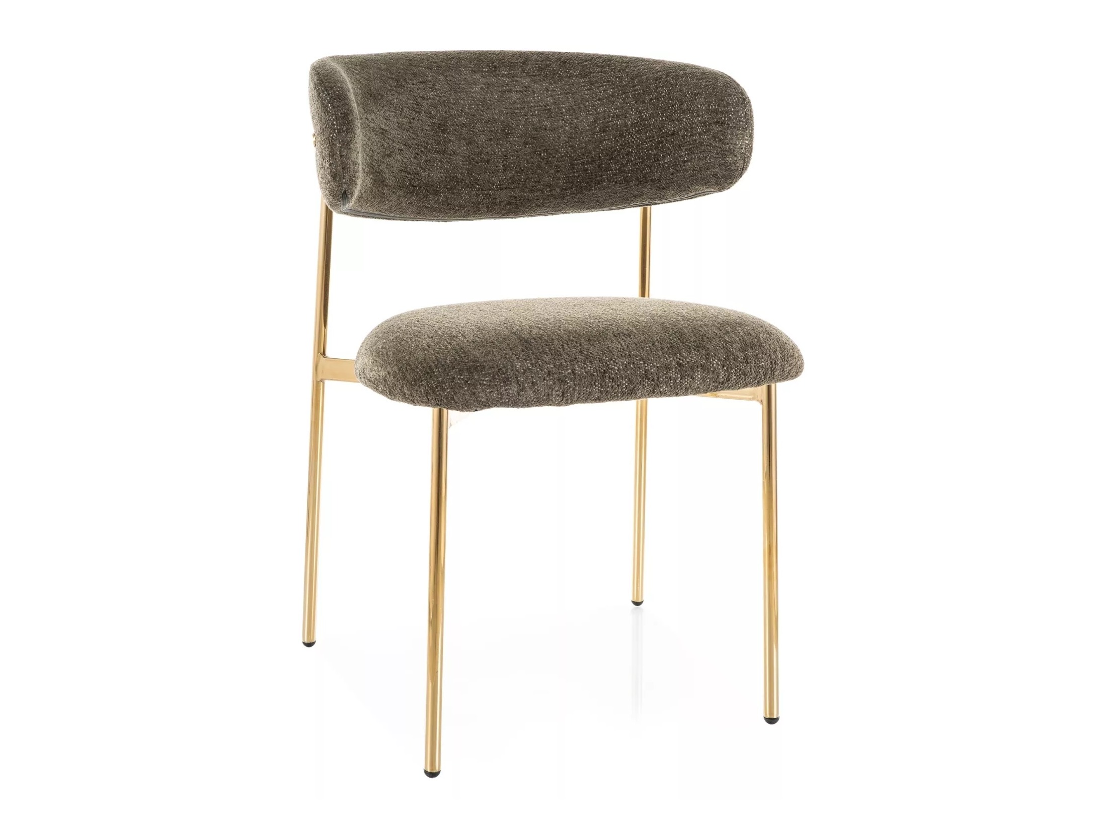 Стол Detroit 802 (Тъмно зелено + Златно)