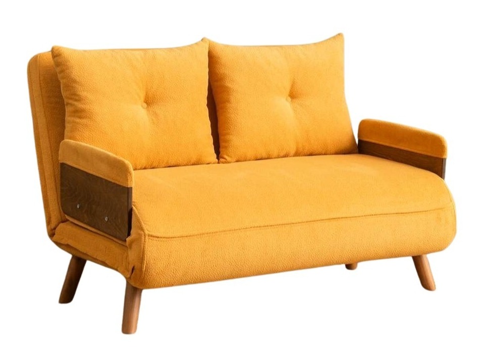 Разтегателен диван Altadena 606 (Жълт)