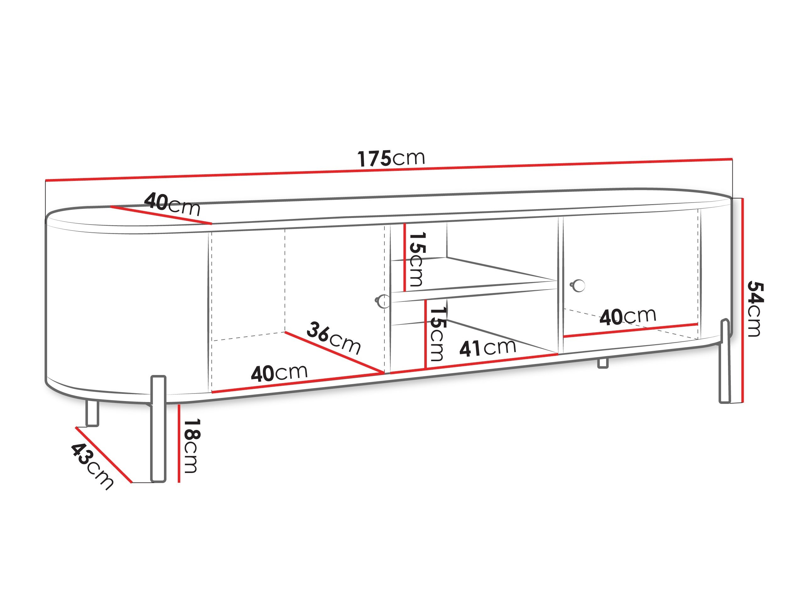 ТВ шкаф Comfivo Mirsoni 103