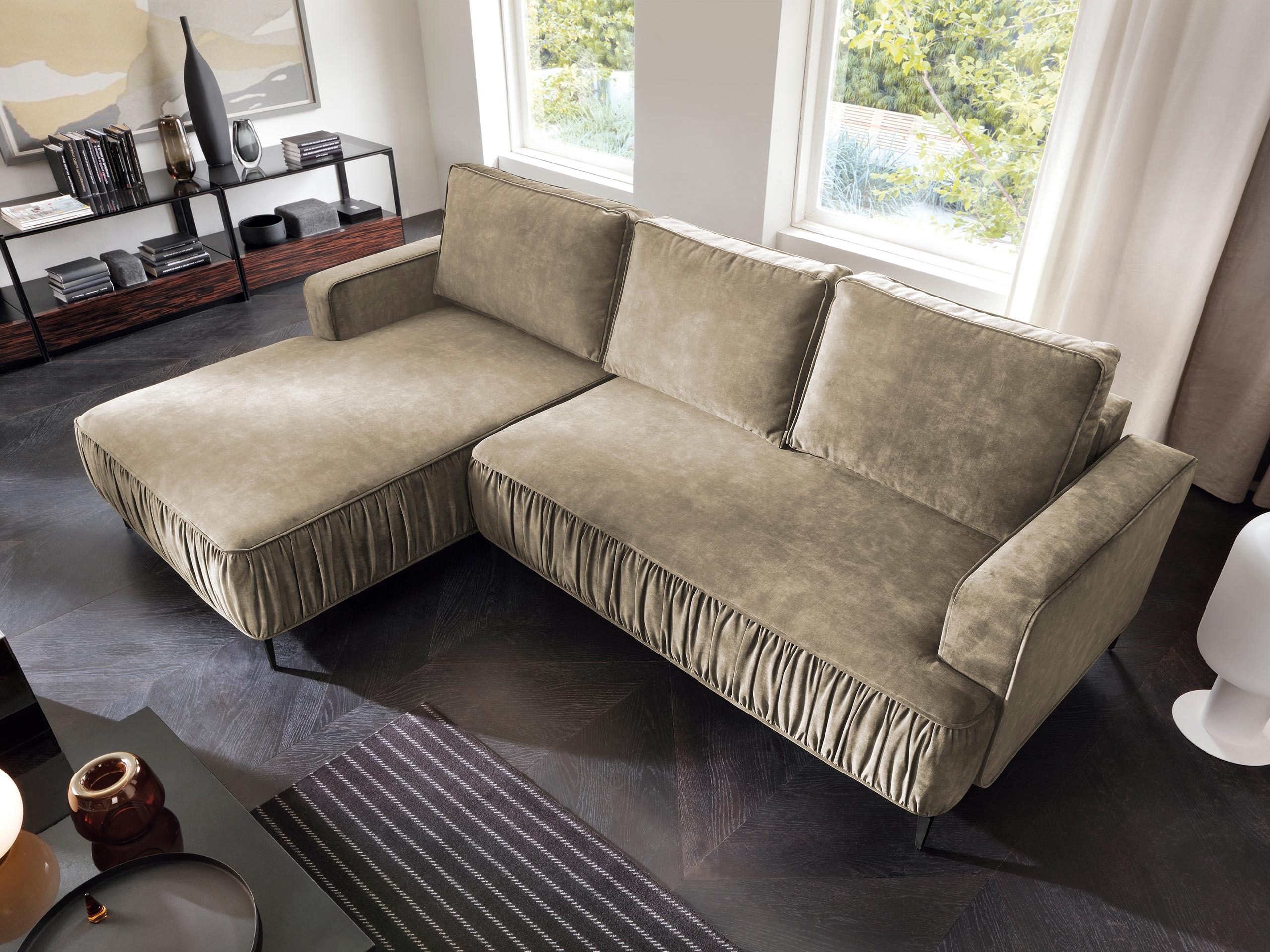 Ъглов диван ComfiDream Lyraion (Castel 15)