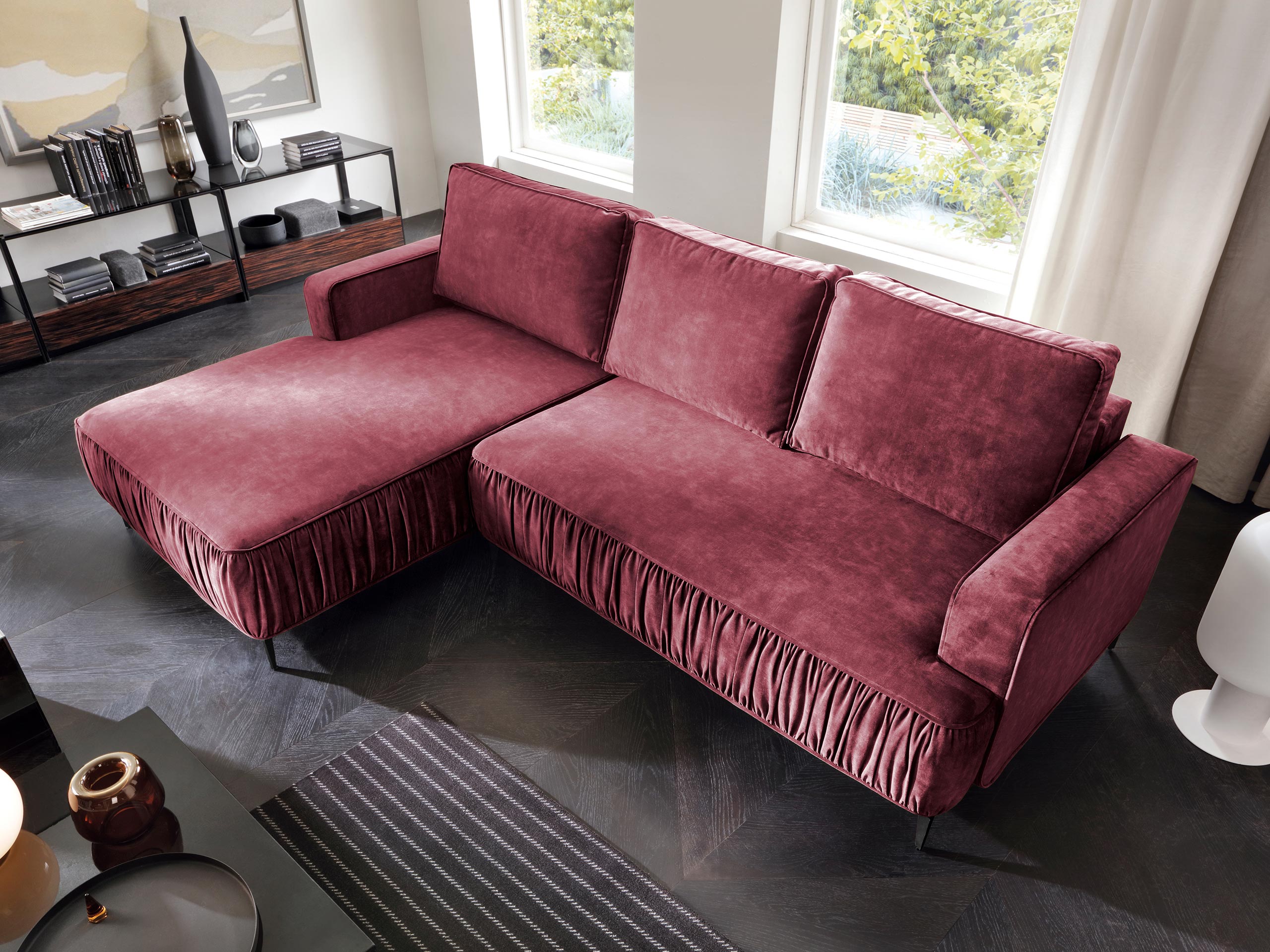 Ъглов диван ComfiDream Lyraion (Castel 59)