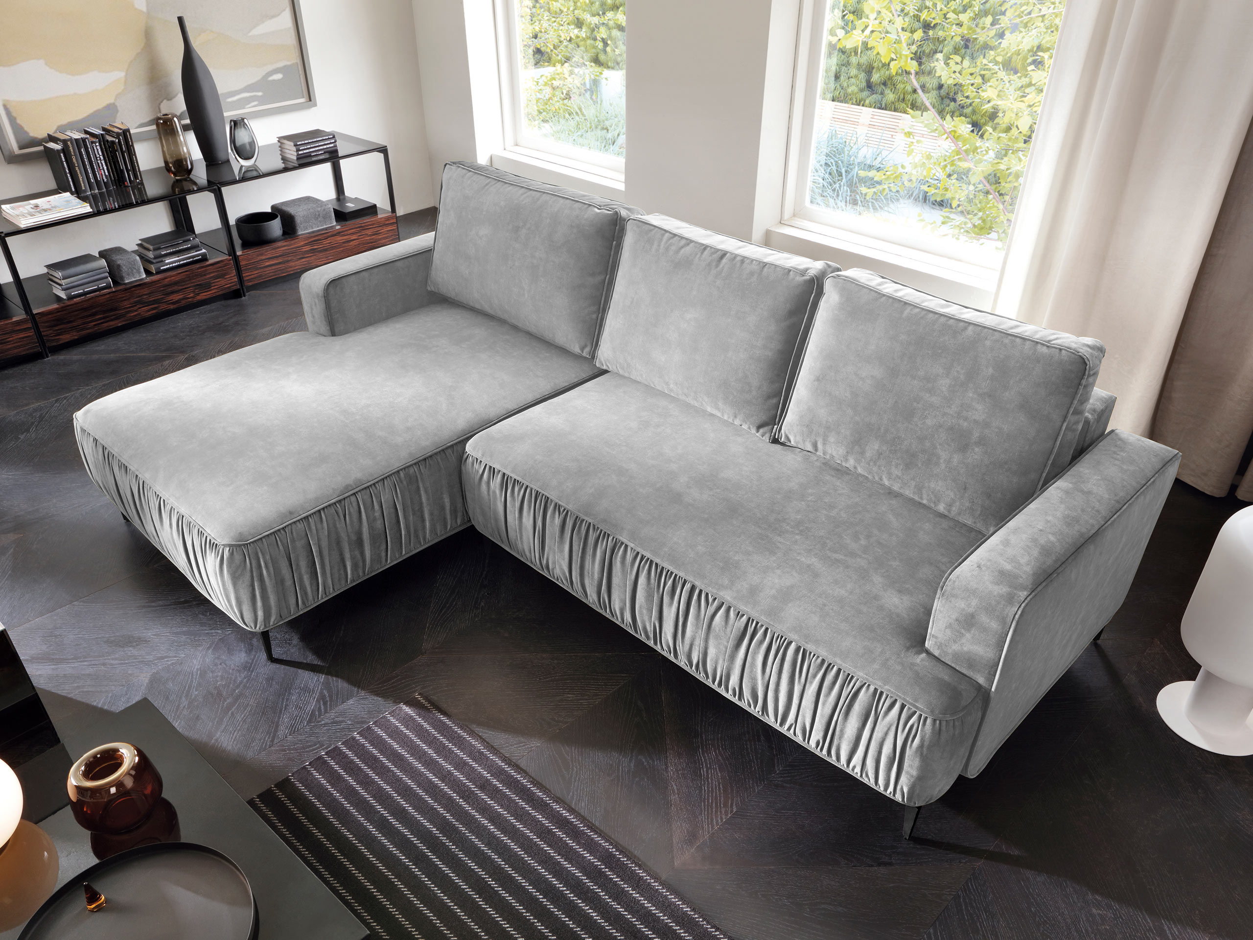 Ъглов диван ComfiDream Lyraion (Castel 82)