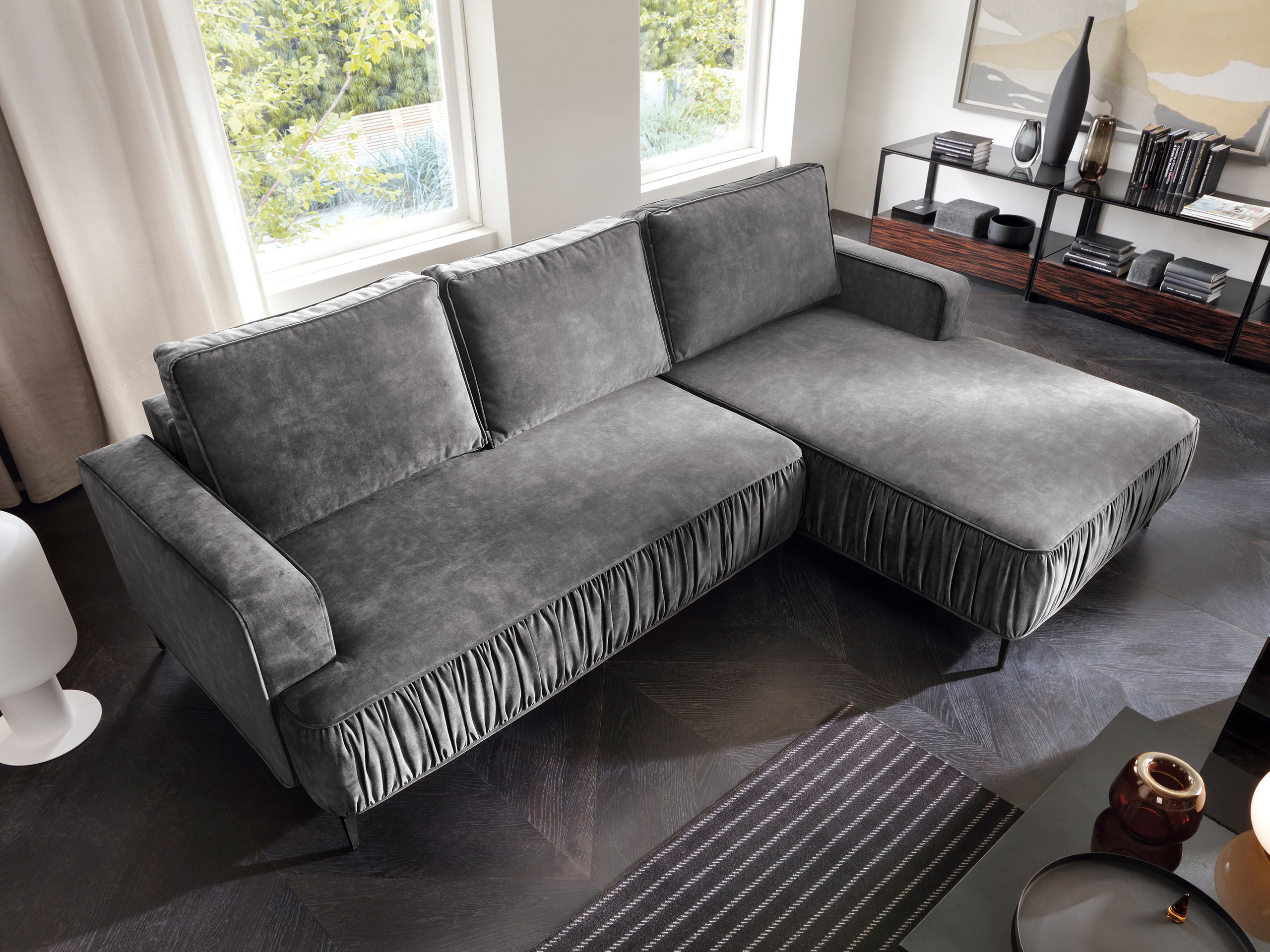 Ъглов диван ComfiDream Lyraion (Castel 93)