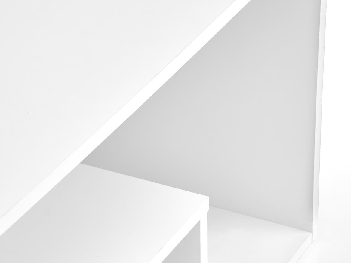 Масичка за кафе Houston 1991 (Бял)