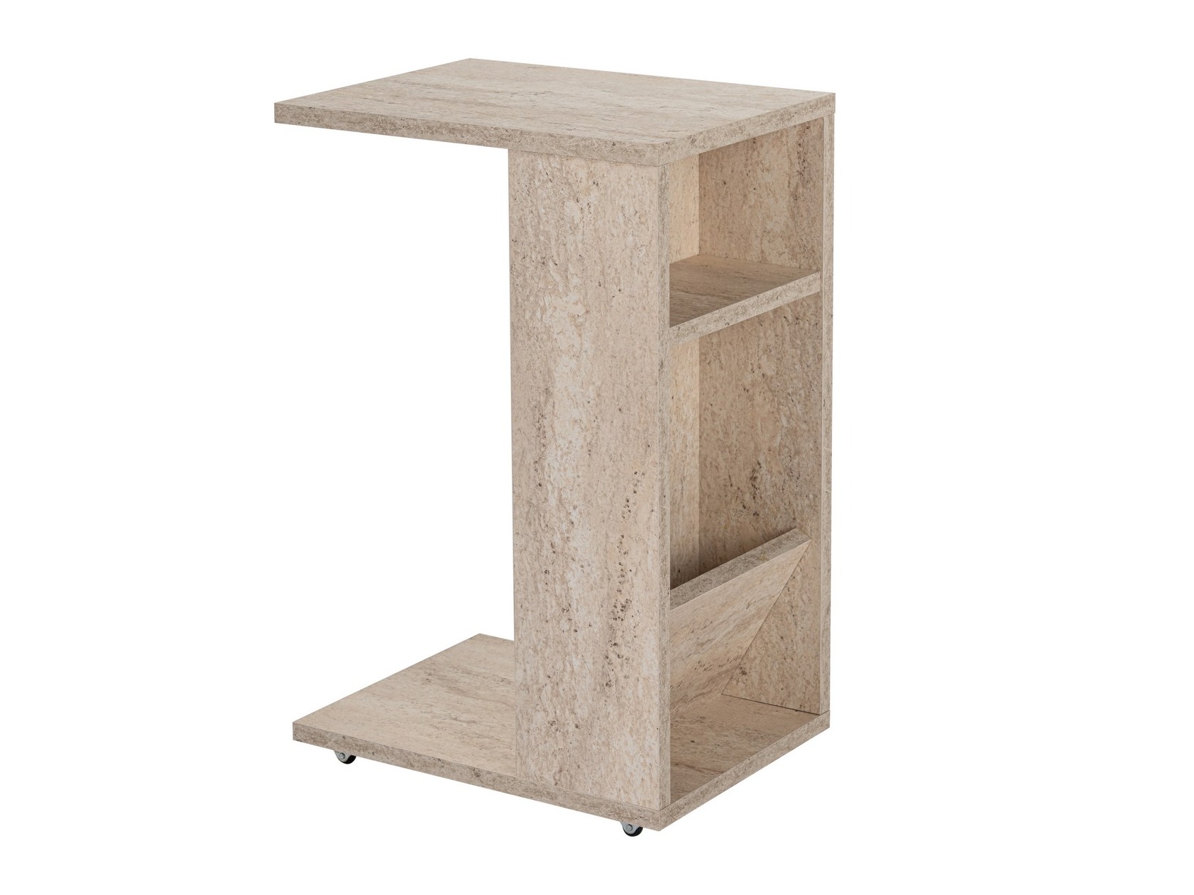 Помощна масичка Kailua 107 (Лек травертин)