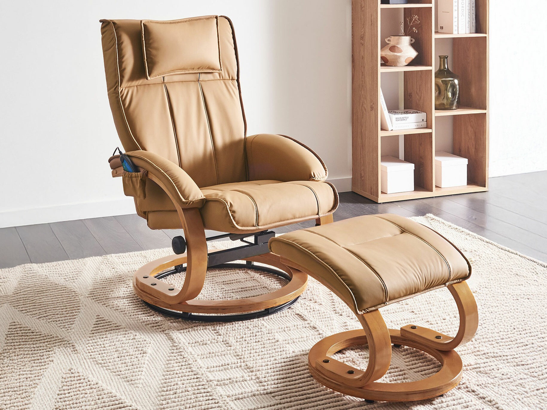 Фотьойл Berwyn 2736 (Светлокафяво)