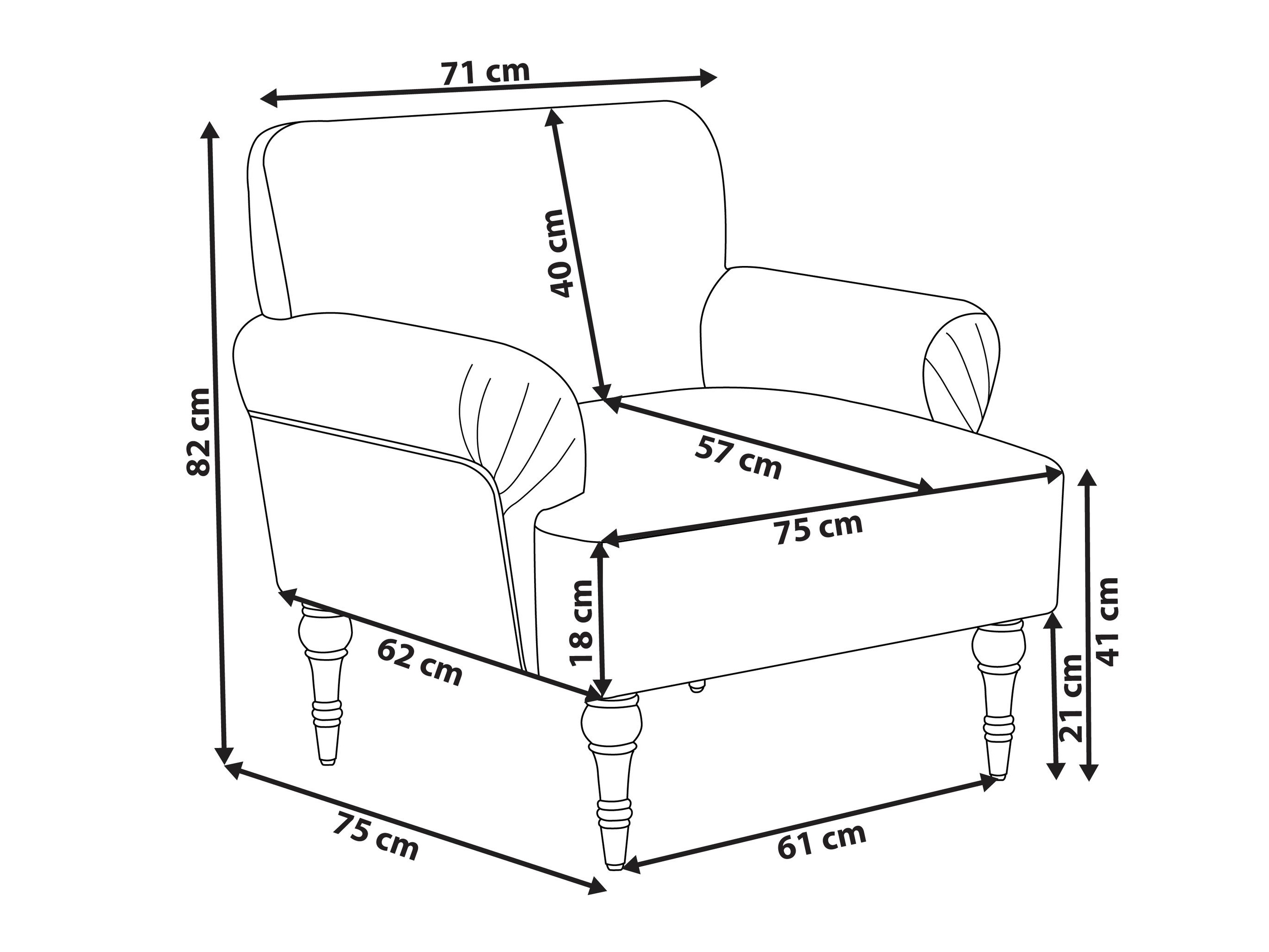 Фотьойл Berwyn 2742 (Taupe)