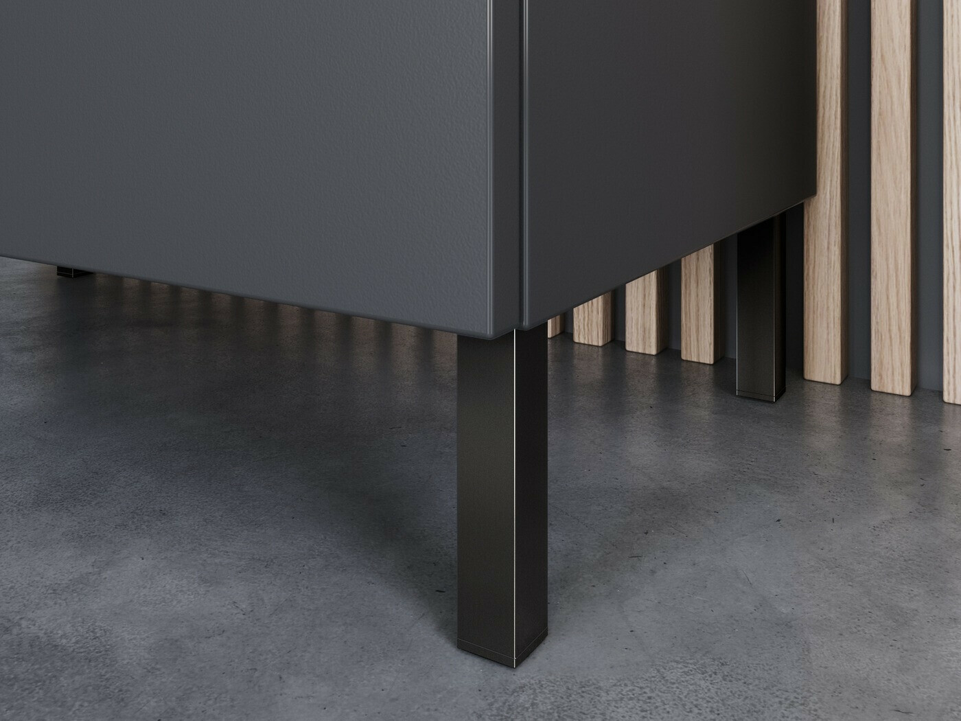 Стоящ шкаф за баня Felfere 101 (Антрацит)