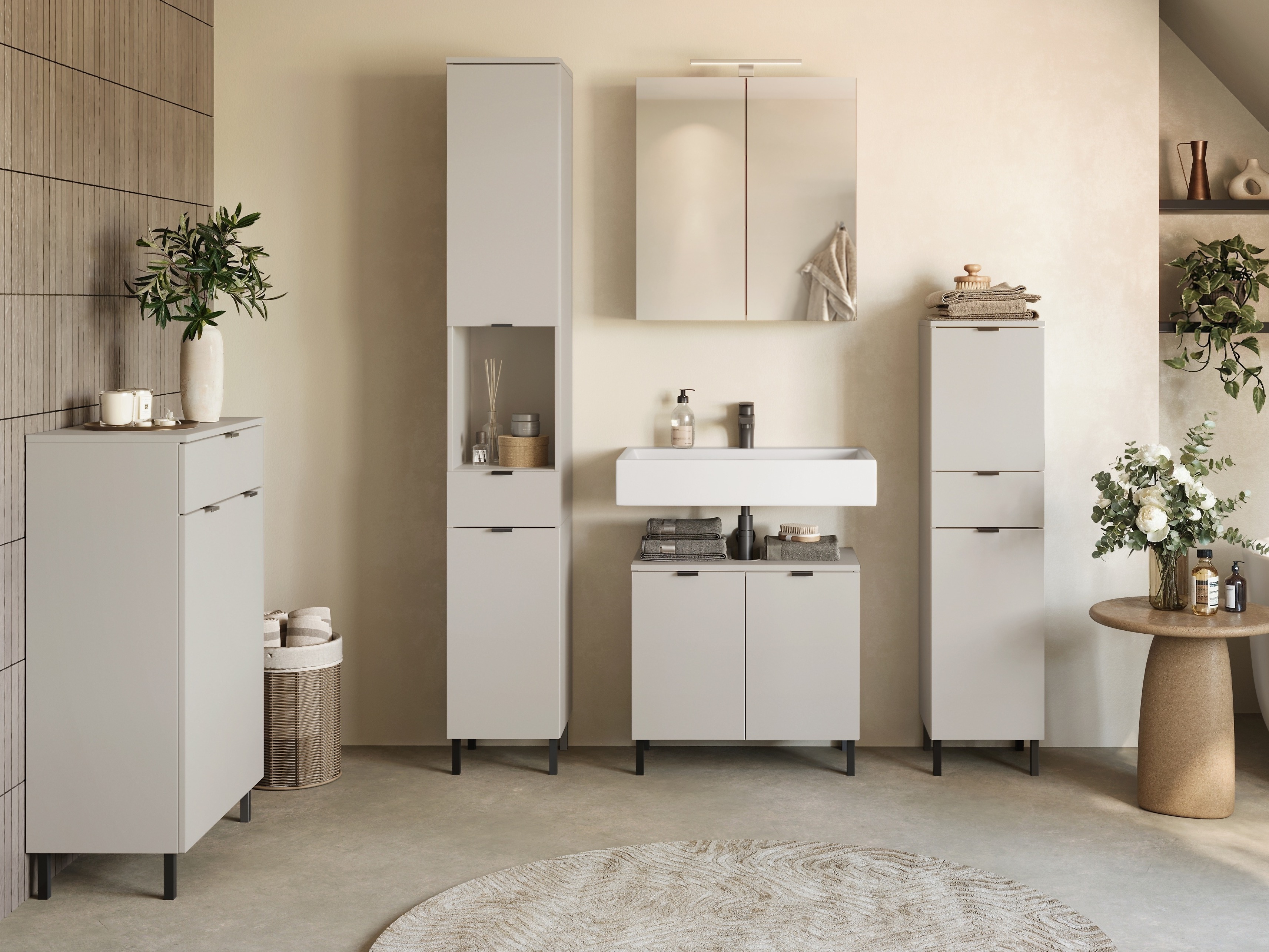 Стоящ шкаф за баня Felfere 101 (Кашмир)