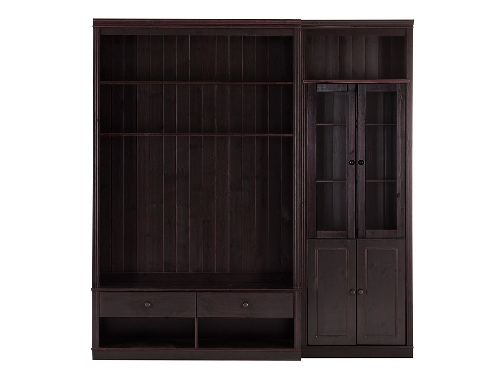 Комплект за хол Saltoro 124 (Тъмнокафяв)